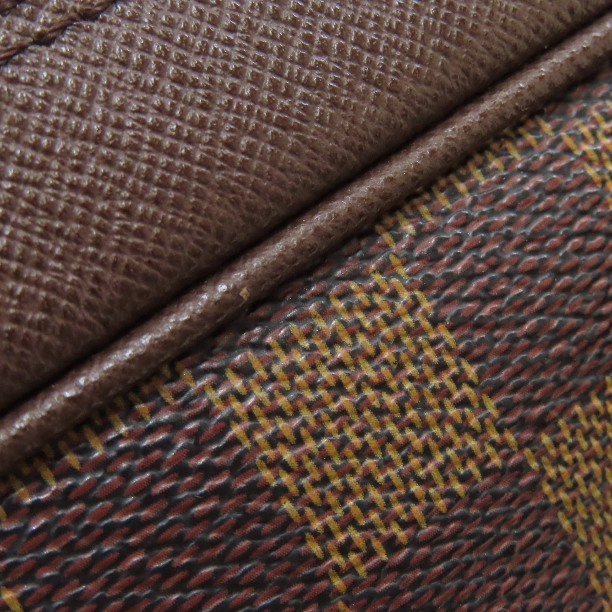 Louis Vuitton Damier Canvas Ebene Damier Canvas Handbag (Pre-Owned)