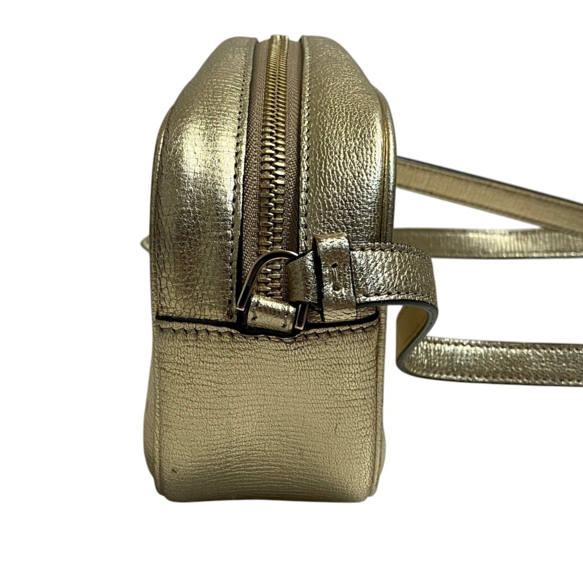 Salvatore Ferragamo Gold Shoulder Bag (Pre-Owned)