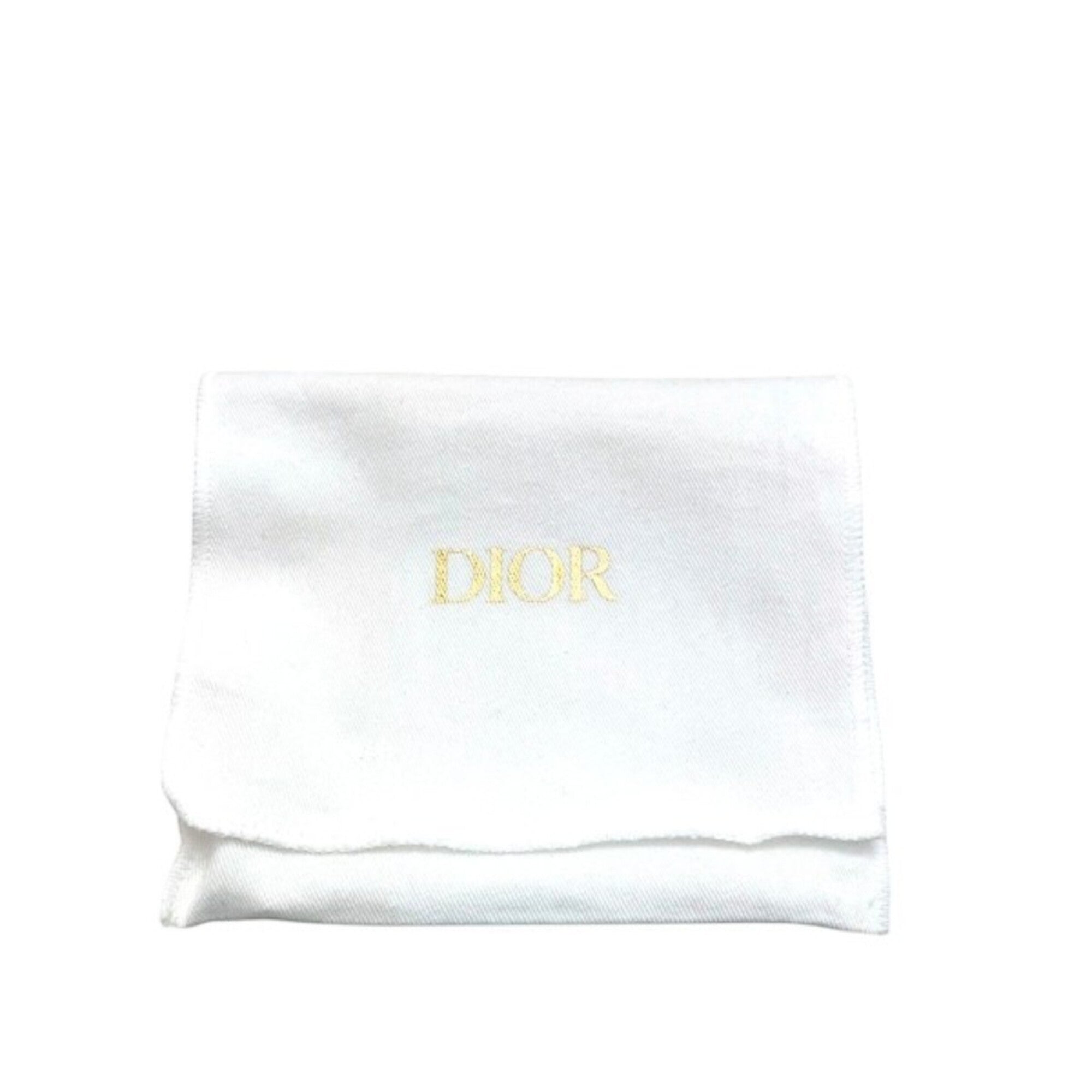 Christian Dior Blue Leather Wallet (Tri-Fold) (Pre-Owned)