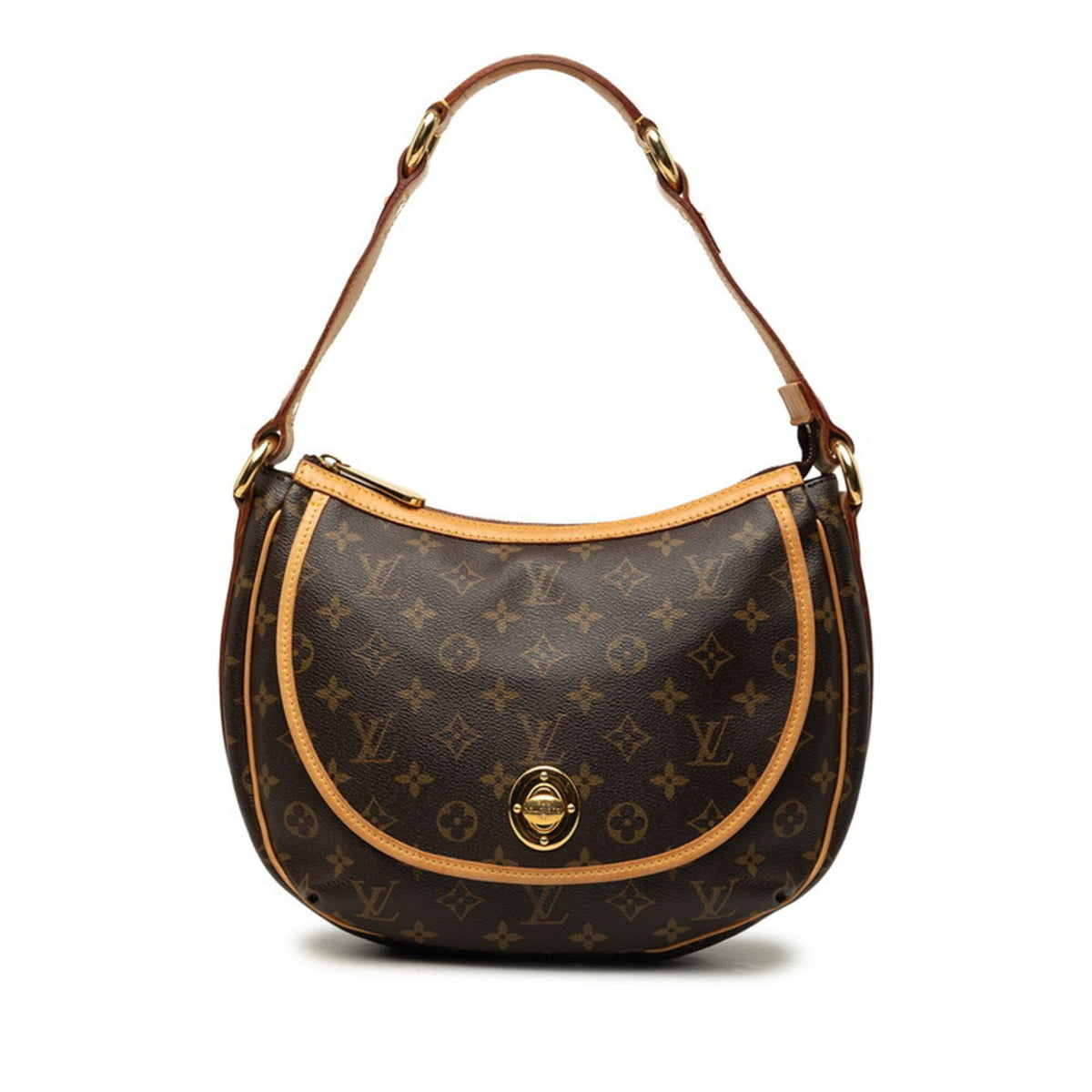 Louis Vuitton Monogram Brown Pvc Leather Shoulder Bag (Pre-Owned)