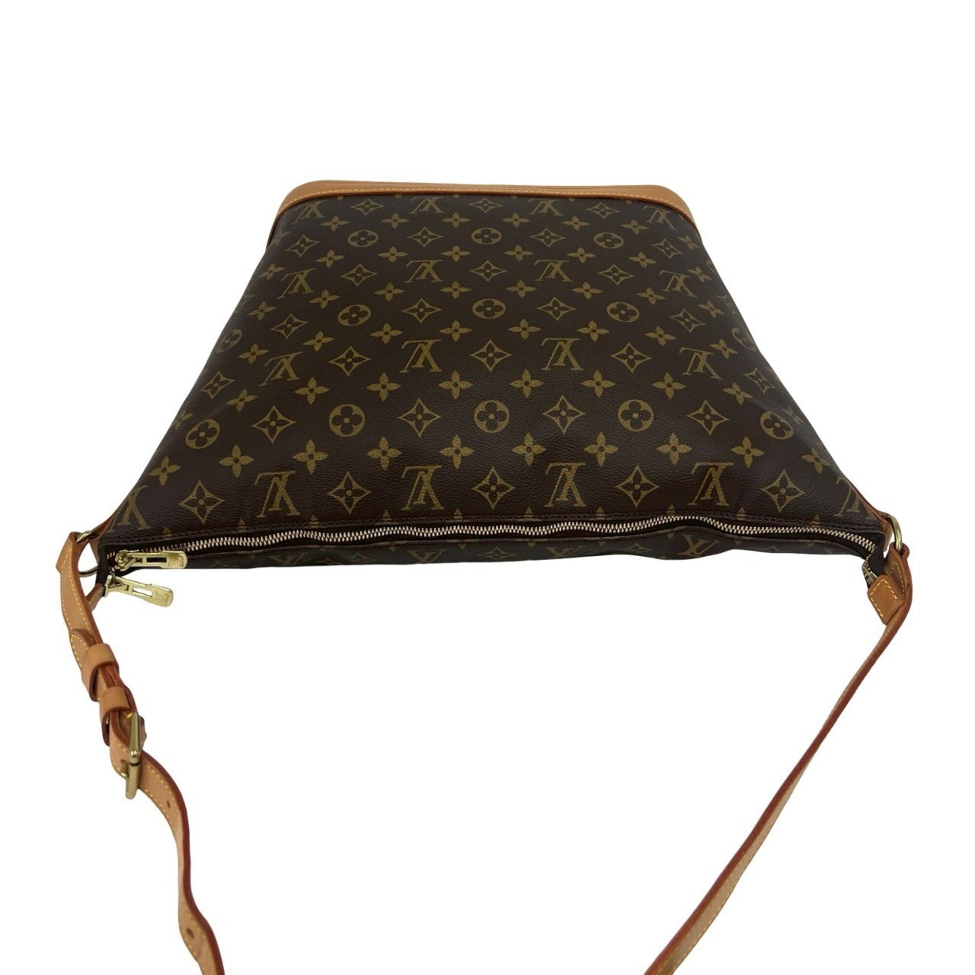 Louis Vuitton Brown Leather Shoulder Bag (Pre-Owned)