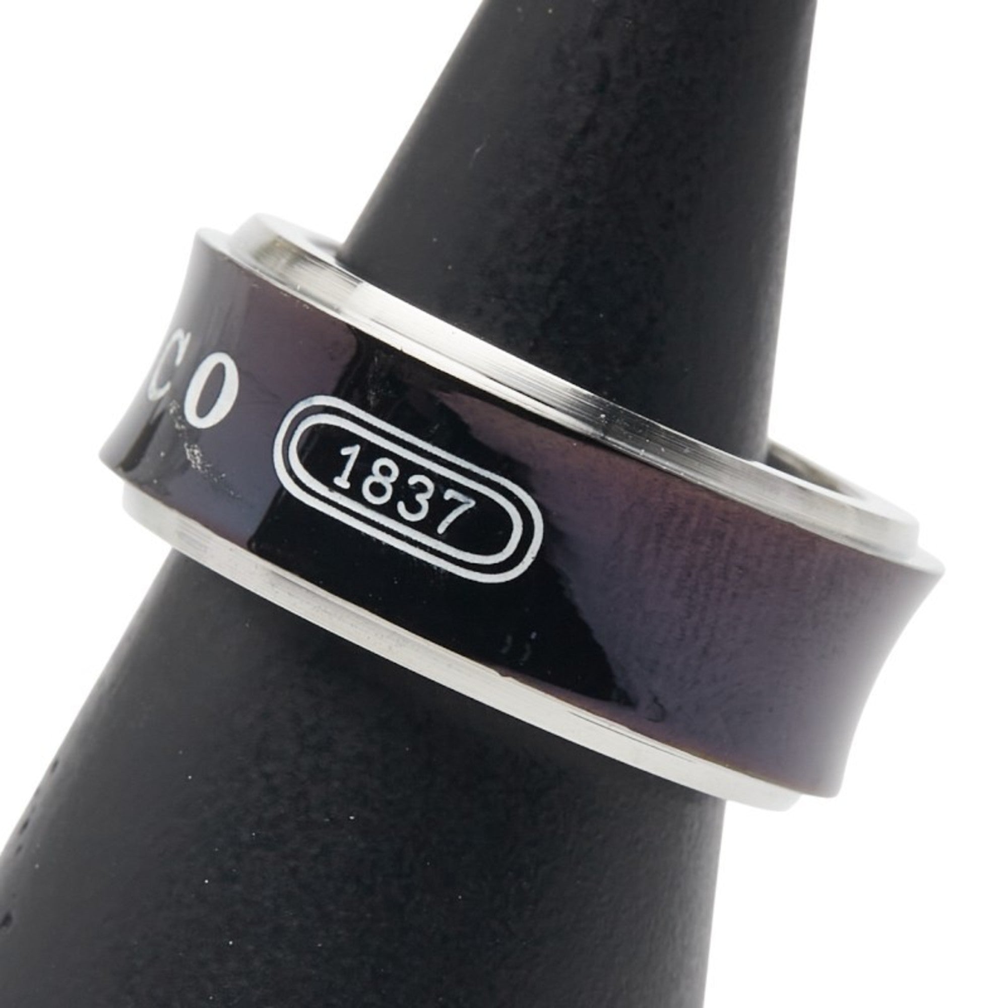 Tiffany Silver 925 Titanium Band Ring (Pre-Owned)