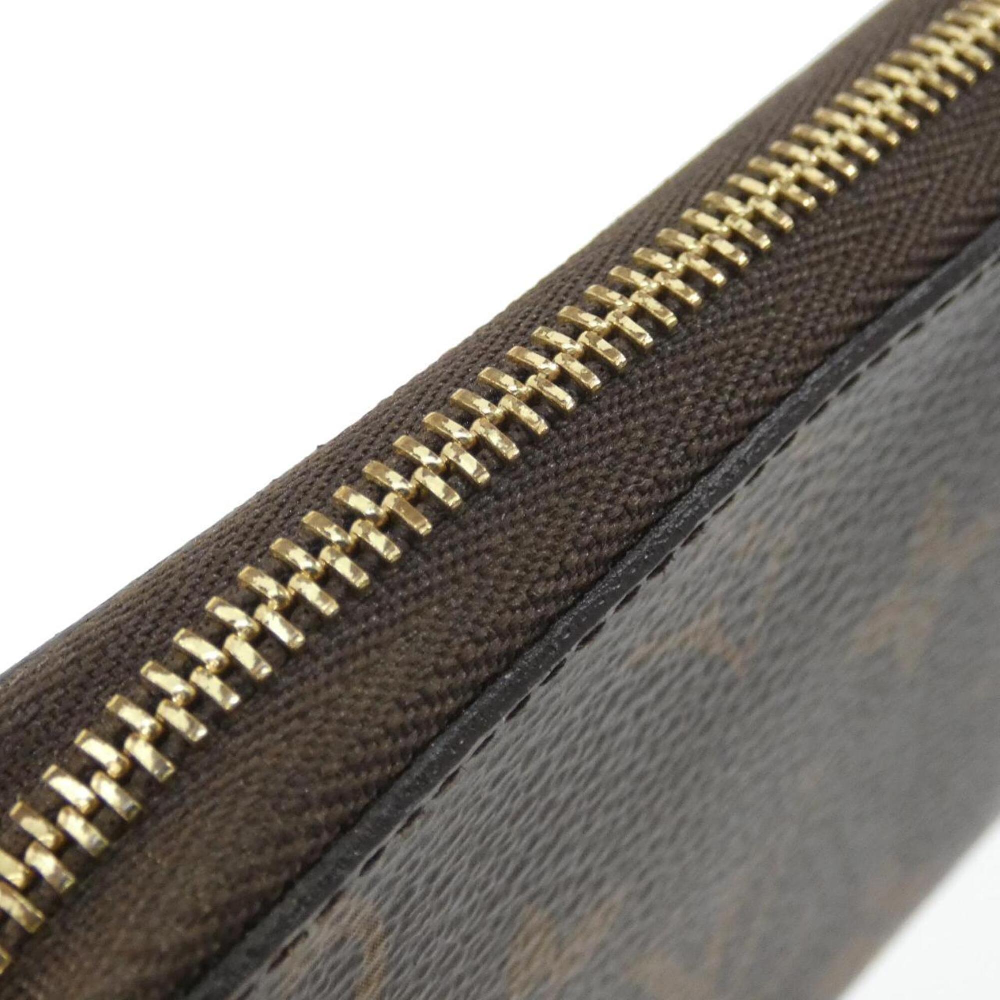 Louis Vuitton Marron Monogram Coated Canvas Coin Purse/Coin Case (Pre-Owned)