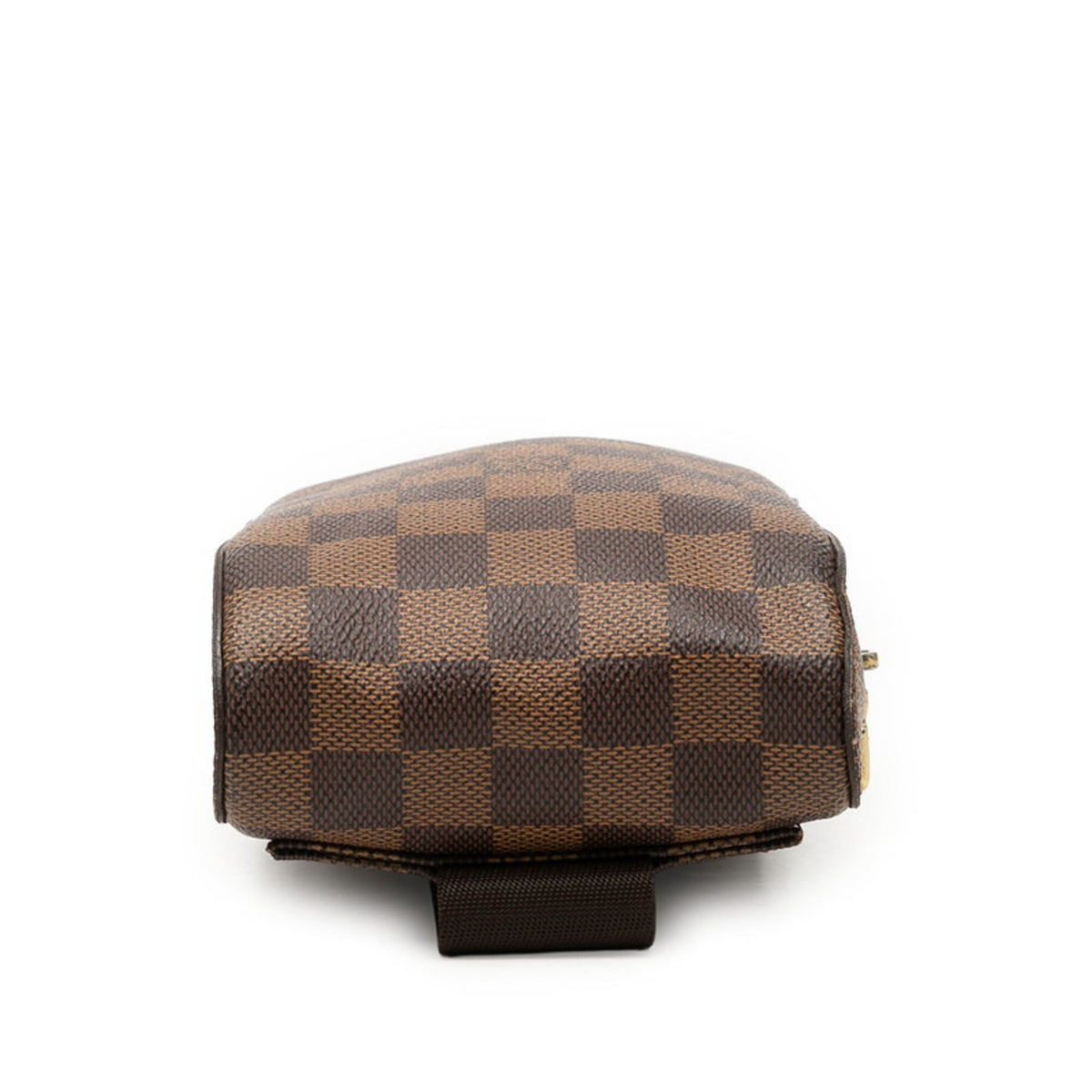Louis Vuitton Brown Pvc Leather Shoulder Bag Sling Bag (Pre-Owned)
