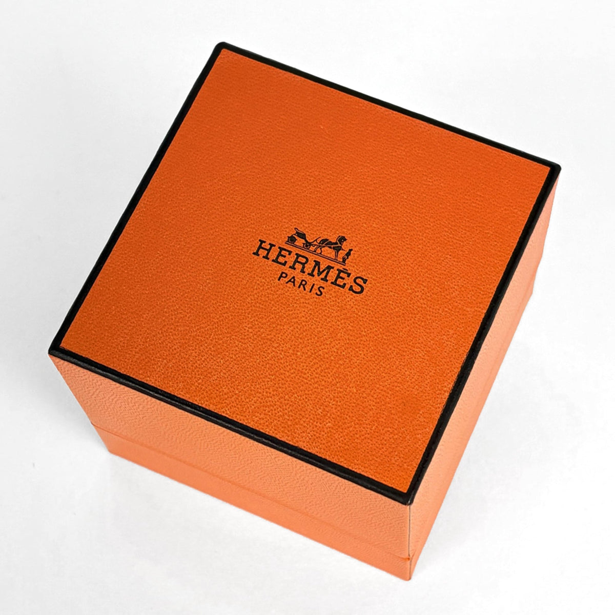 Hermes Silver Silver 925 Band Ring (Pre-Owned)