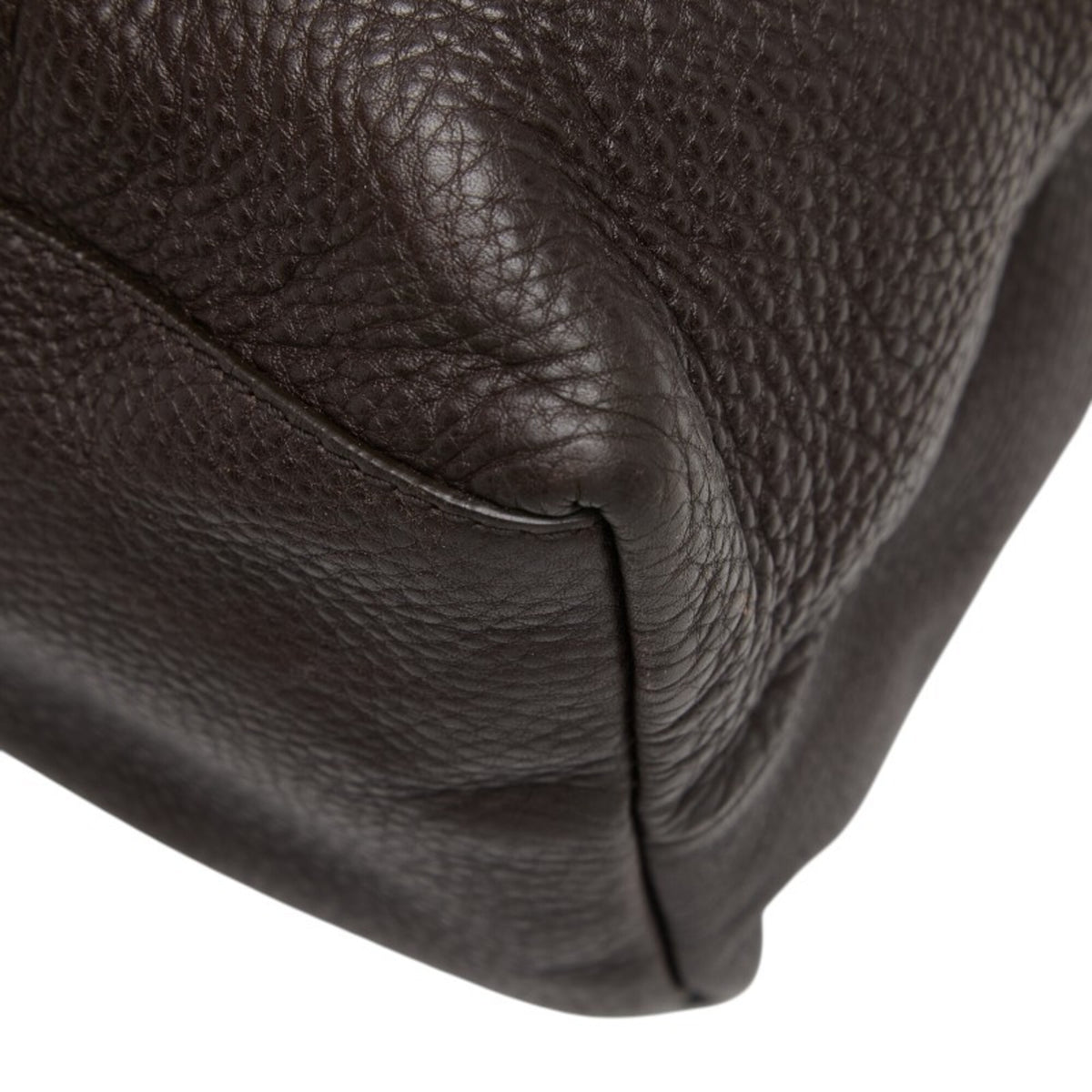 Gucci Brown Leather Tote Bag (Pre-Owned)