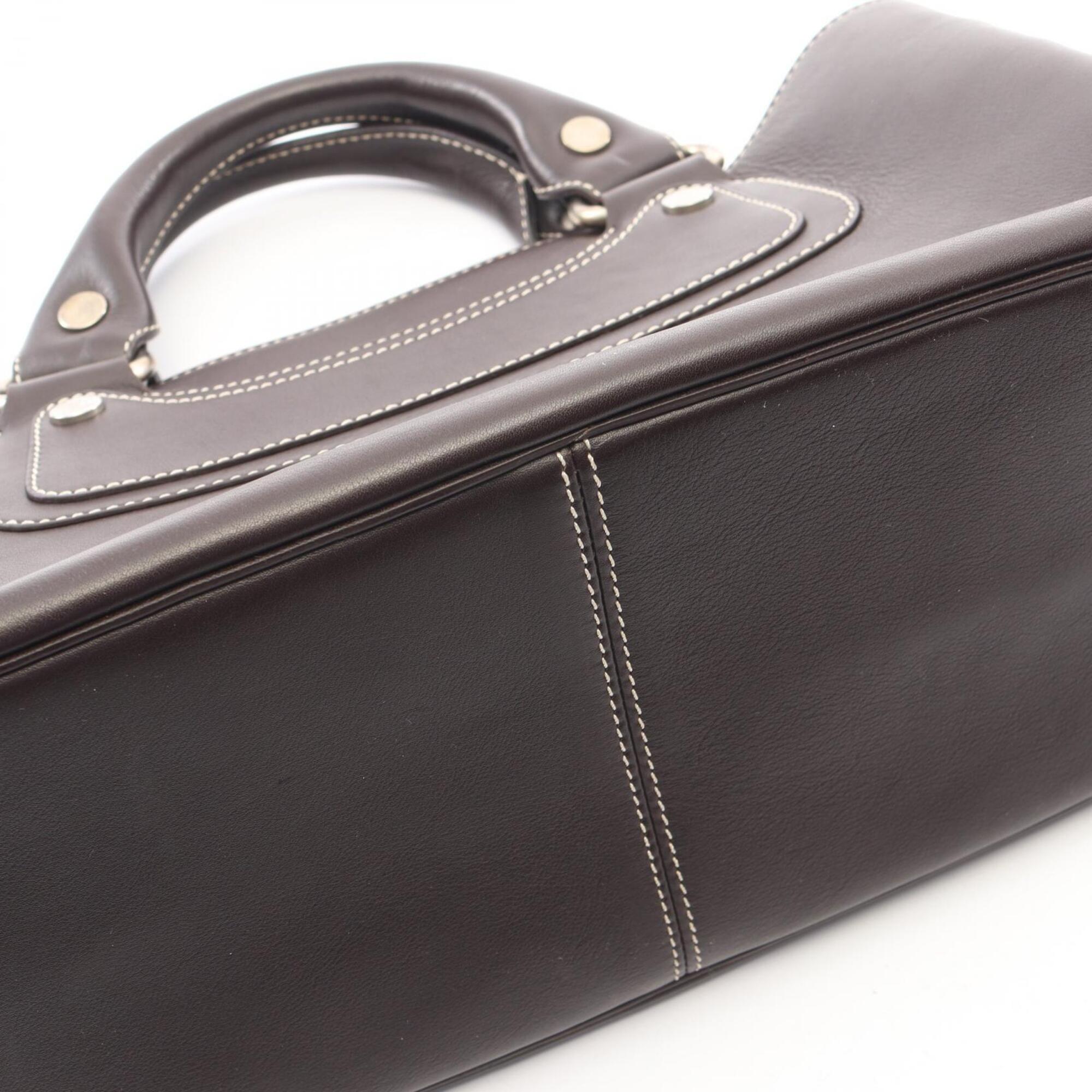 Celine Brown Leather Handbag (Pre-Owned)
