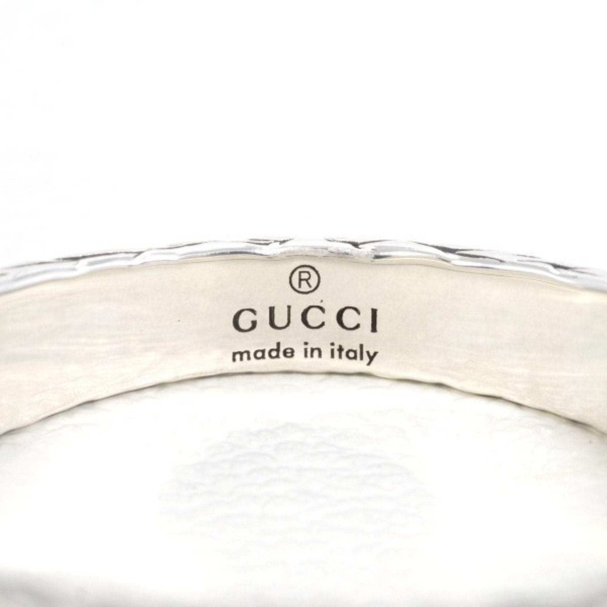 Gucci Silver Silver 925 Band Ring (Pre-Owned)