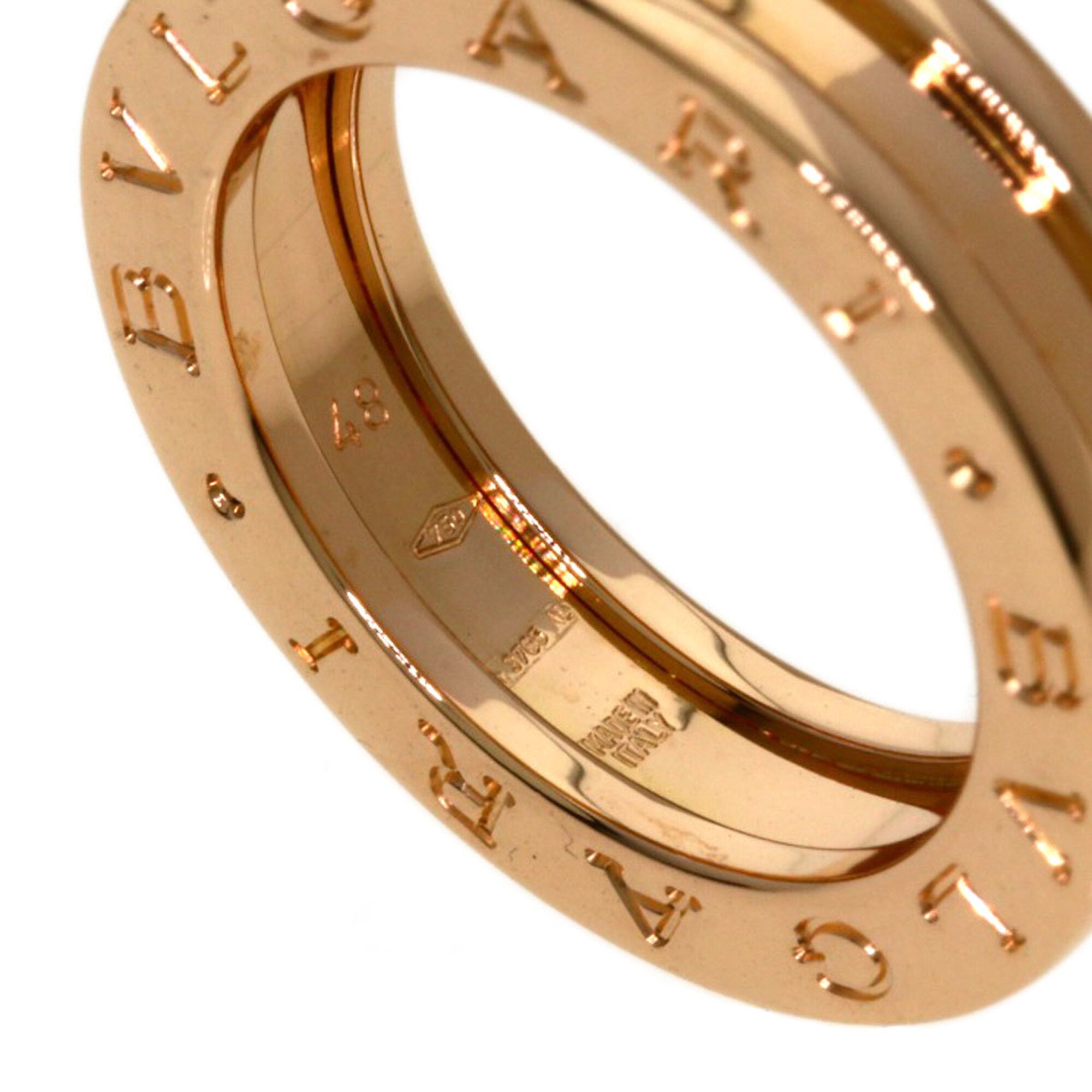 Bvlgari B.Zero1 Pink Gold (18K) Band Ring (Pre-Owned)