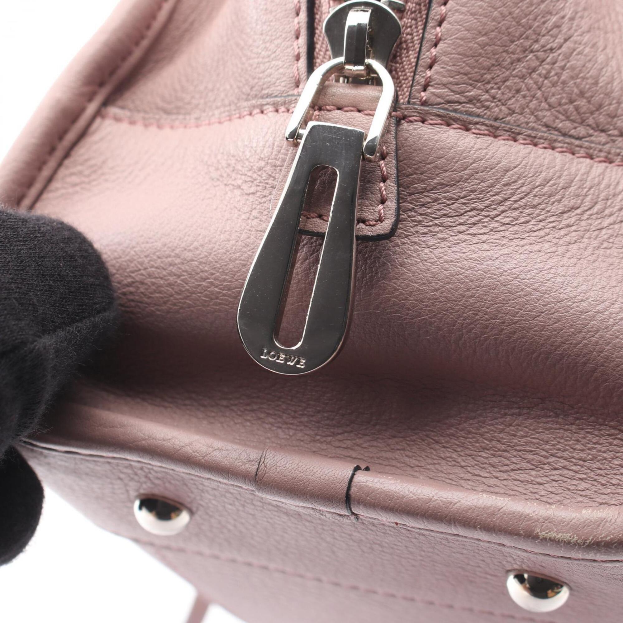 Loewe Pink Leather Handbag (Pre-Owned)
