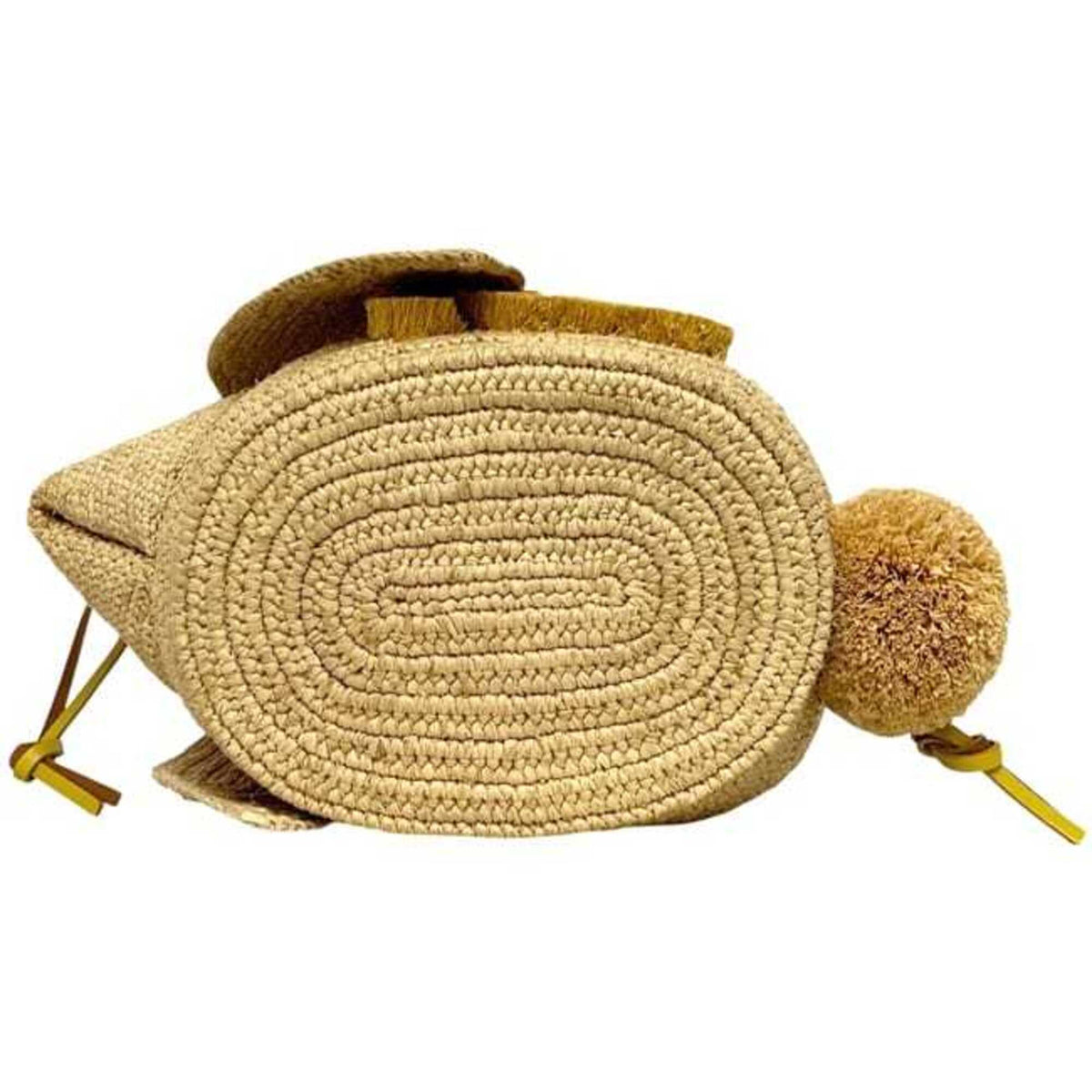 Loewe Beige Raffia Shoulder Bag (Pre-Owned)