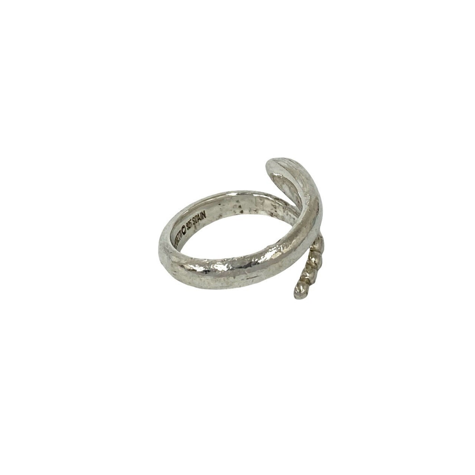 Tiffany Silver Silver 925 Band Ring (Pre-Owned)