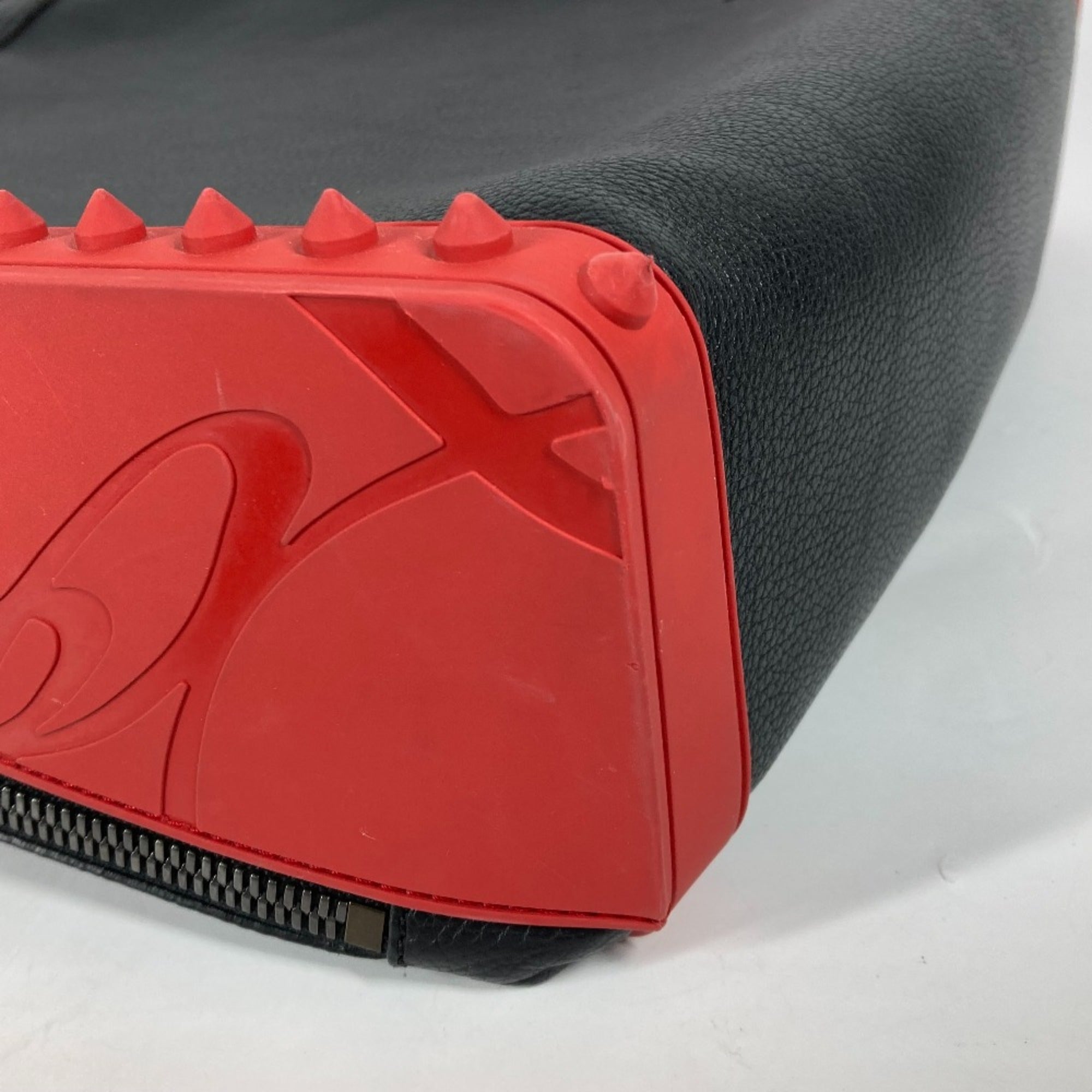 Christian Louboutin Black Leather Backpack (Pre-Owned)