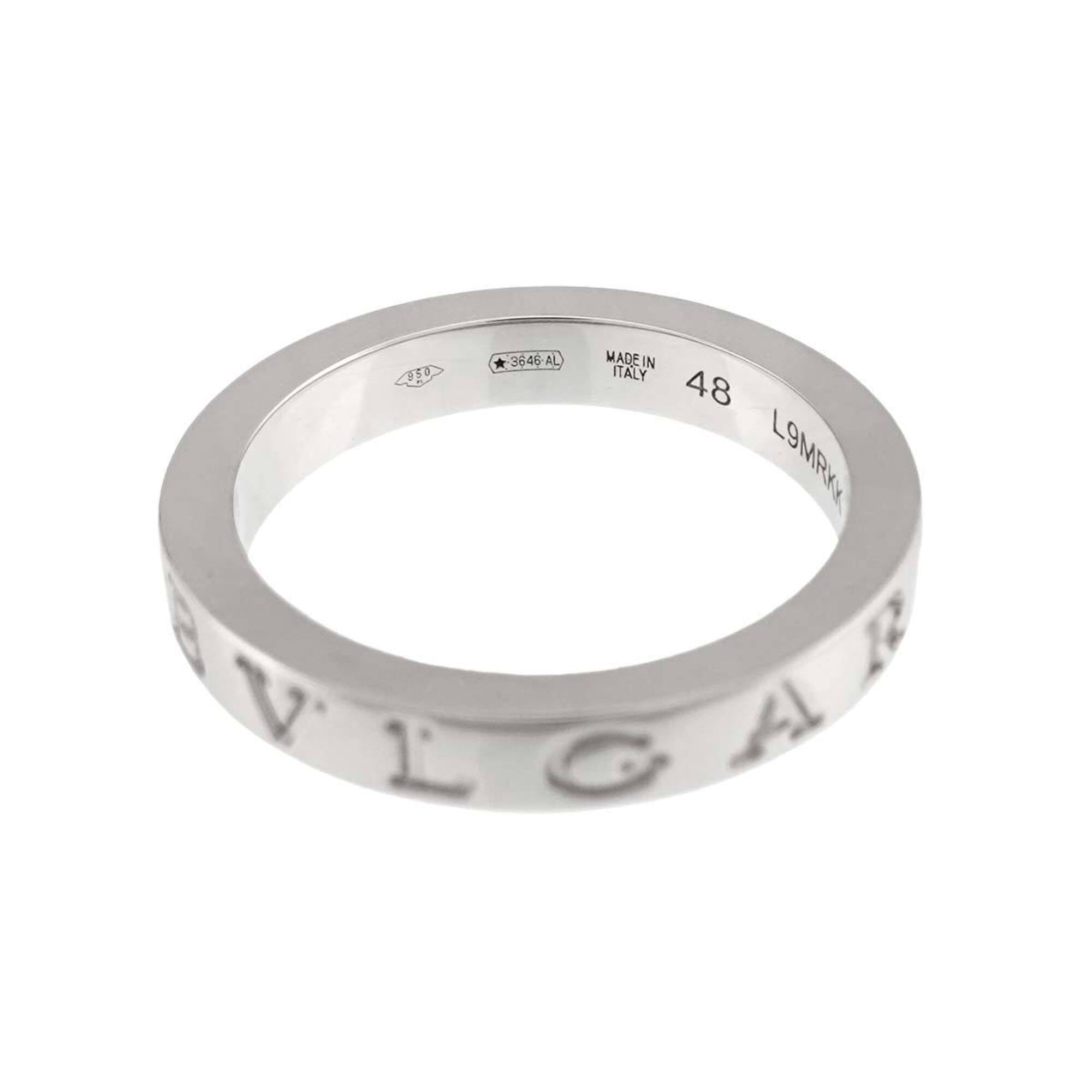 Bvlgari Platinum 950 Band Ring (Pre-Owned)