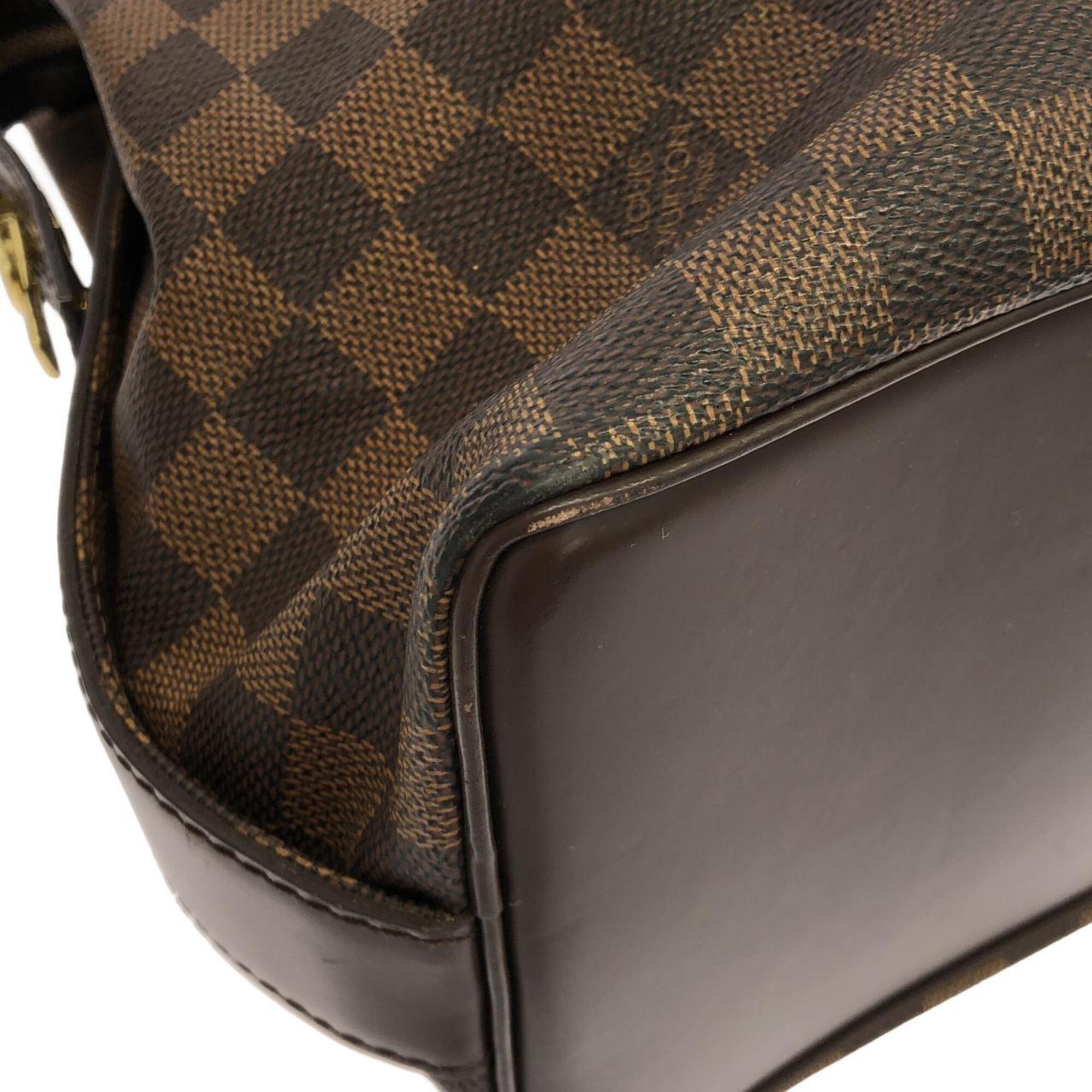 Louis Vuitton Ebene Coated Canvas Shoulder Bag (Pre-Owned)