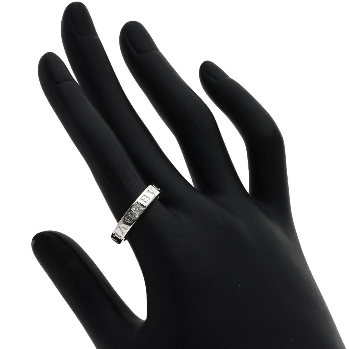 Bvlgari White Gold (18K) Band Ring (Pre-Owned)