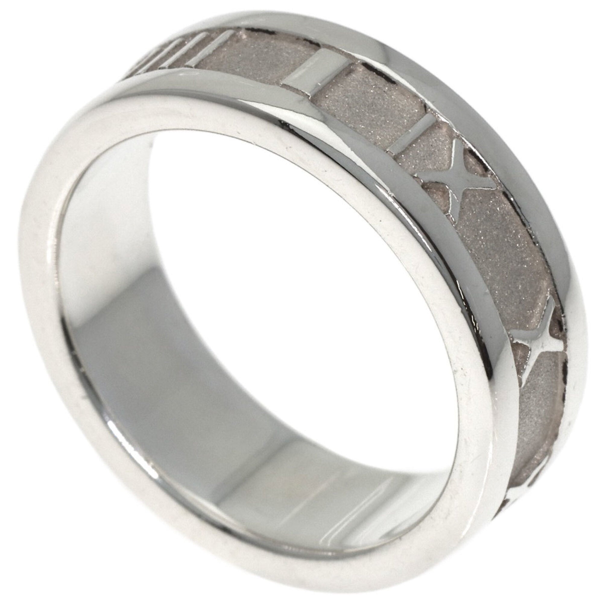 Tiffany Atlas Silver Band Ring (Pre-Owned)
