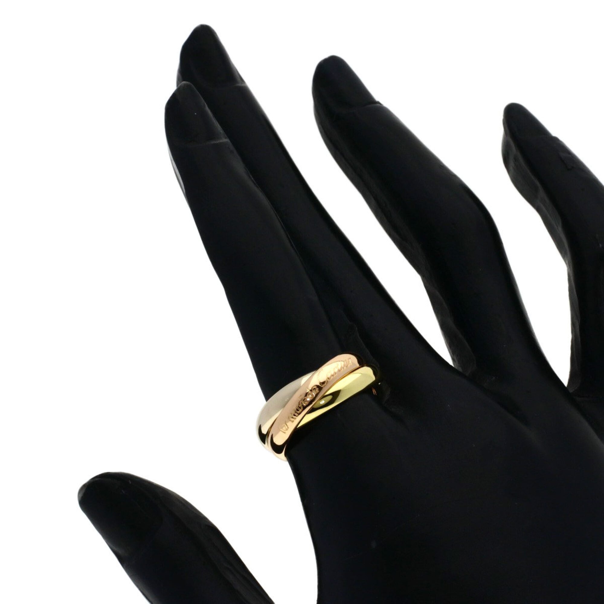 Cartier Yellow Gold (18K) Pink Gold (18K) White Gold (18K) Band Ring (Pre-Owned)