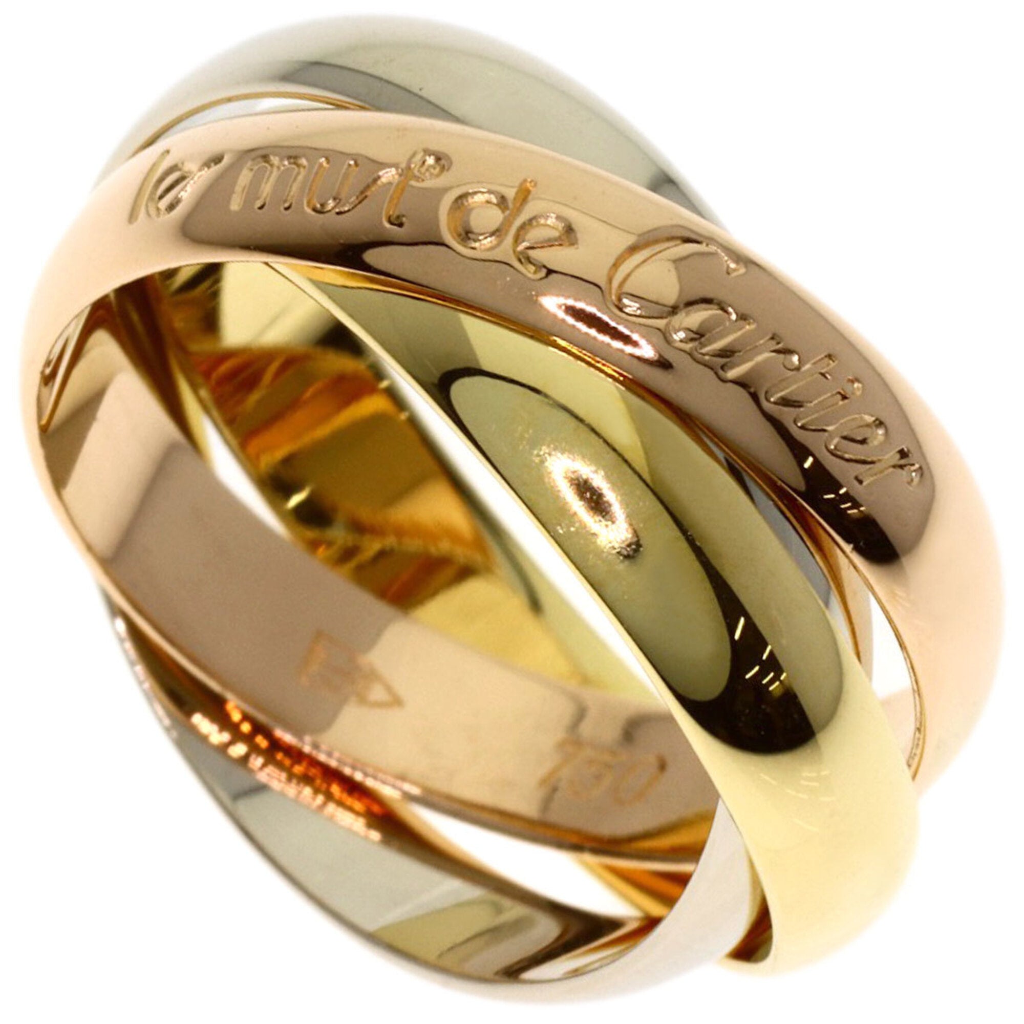 Cartier Yellow Gold (18K) Pink Gold (18K) White Gold (18K) Band Ring (Pre-Owned)