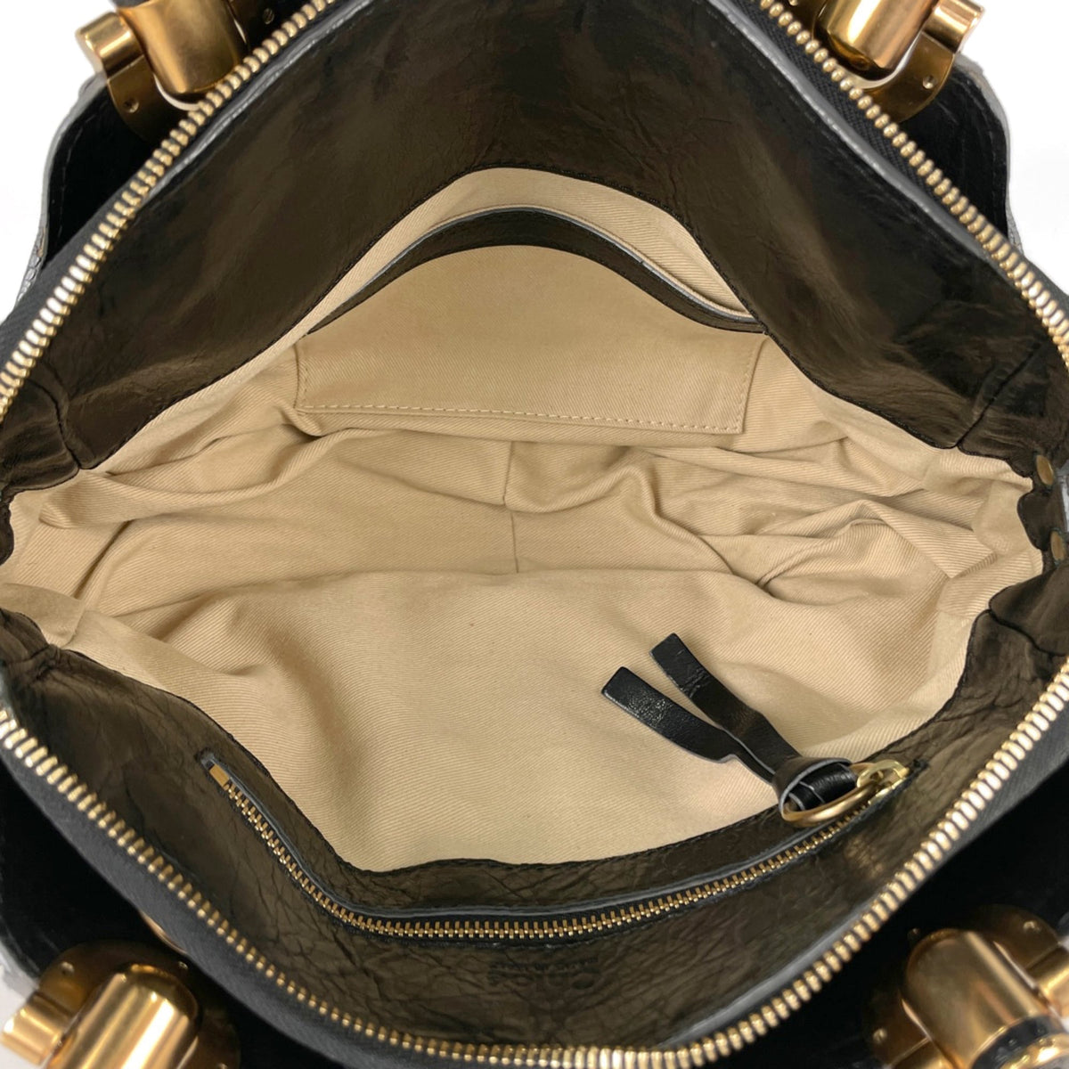 Chloé Black Leather Handbag (Pre-Owned)