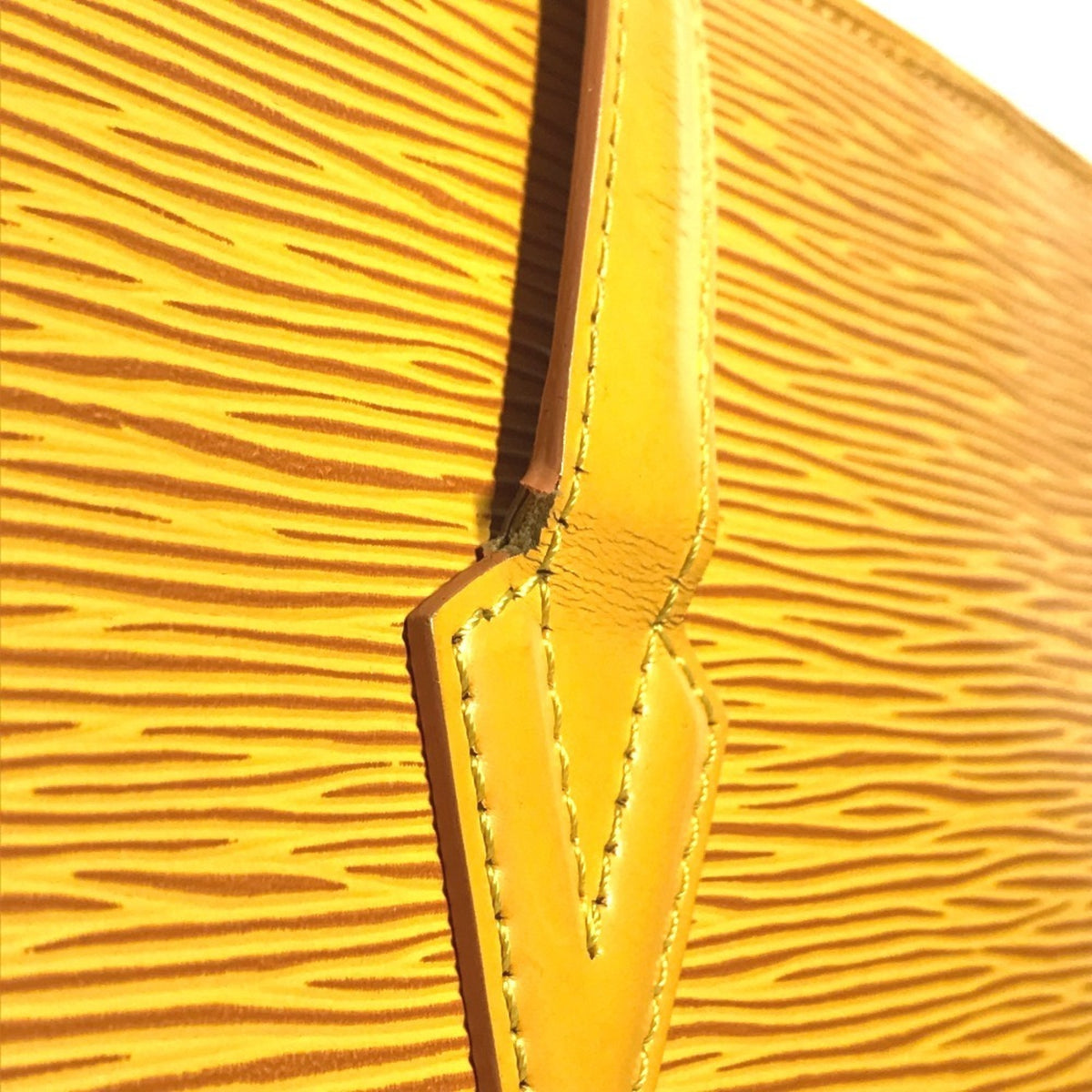 Louis Vuitton Galle Yellow Epi Leather Shoulder Bag (Pre-Owned)