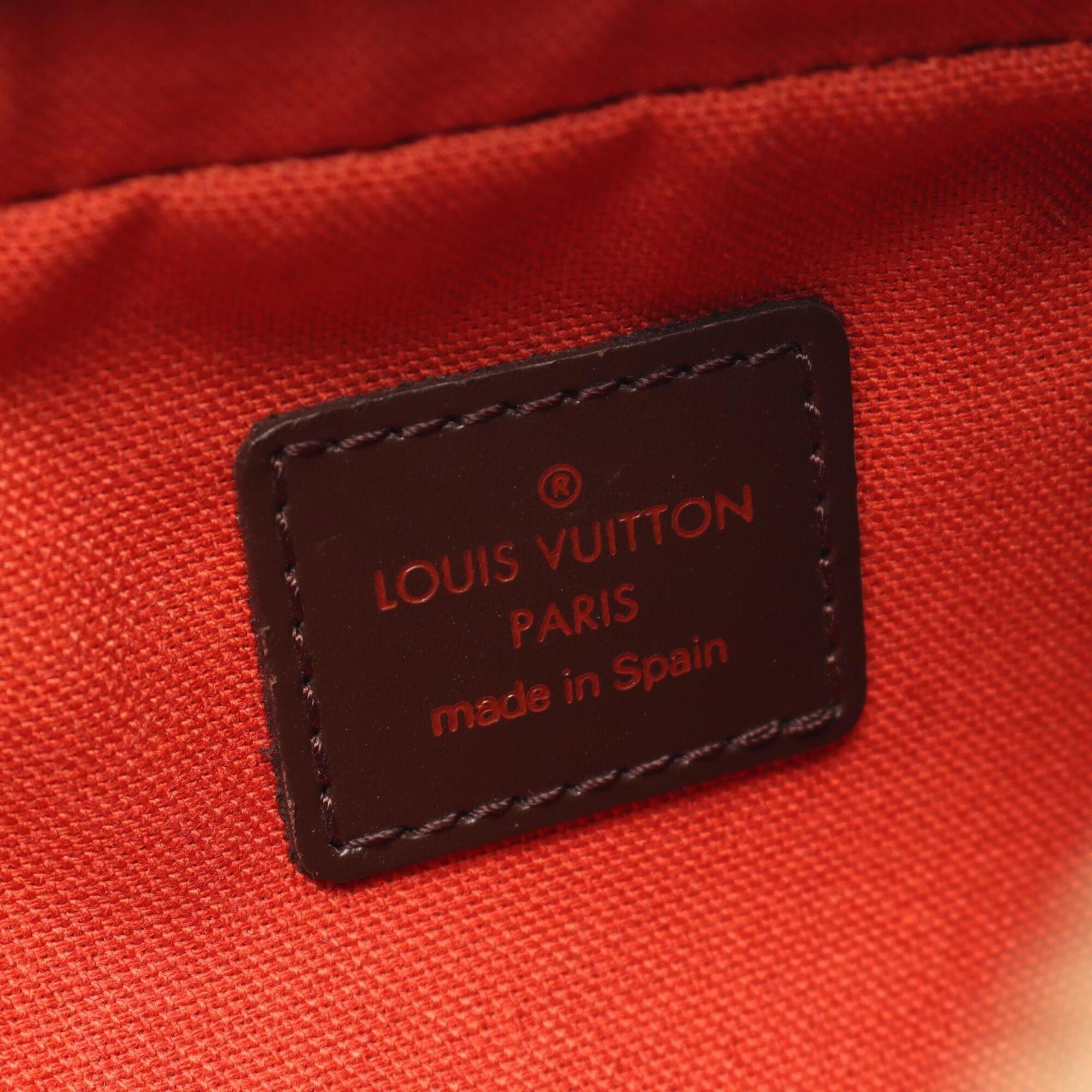 Louis Vuitton Brown Coated Canvas Fanny Pack Handbag (Pre-Owned)