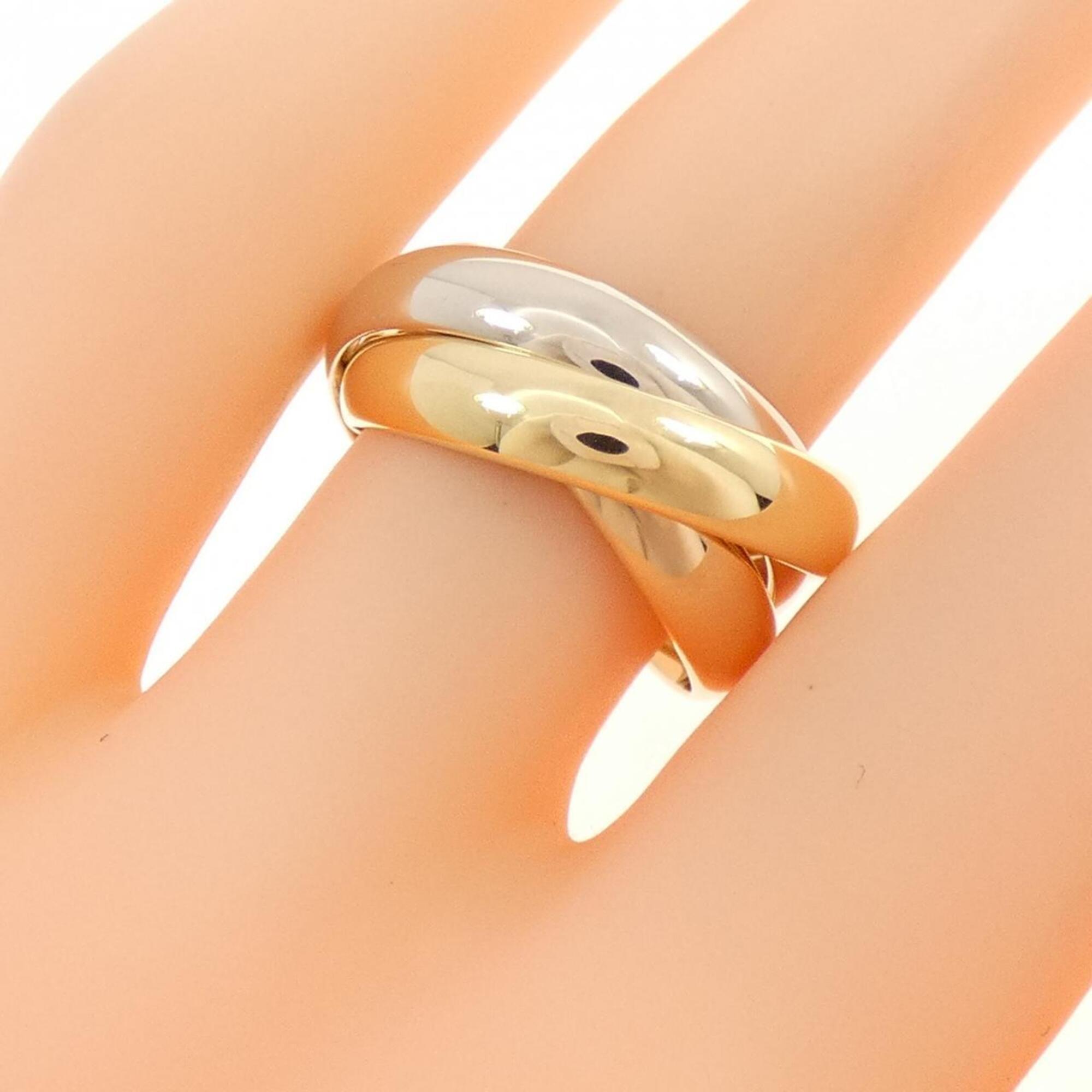 Cartier Yellow Gold (18K) Pink Gold (18K) White Gold (18K) Band Ring (Pre-Owned)