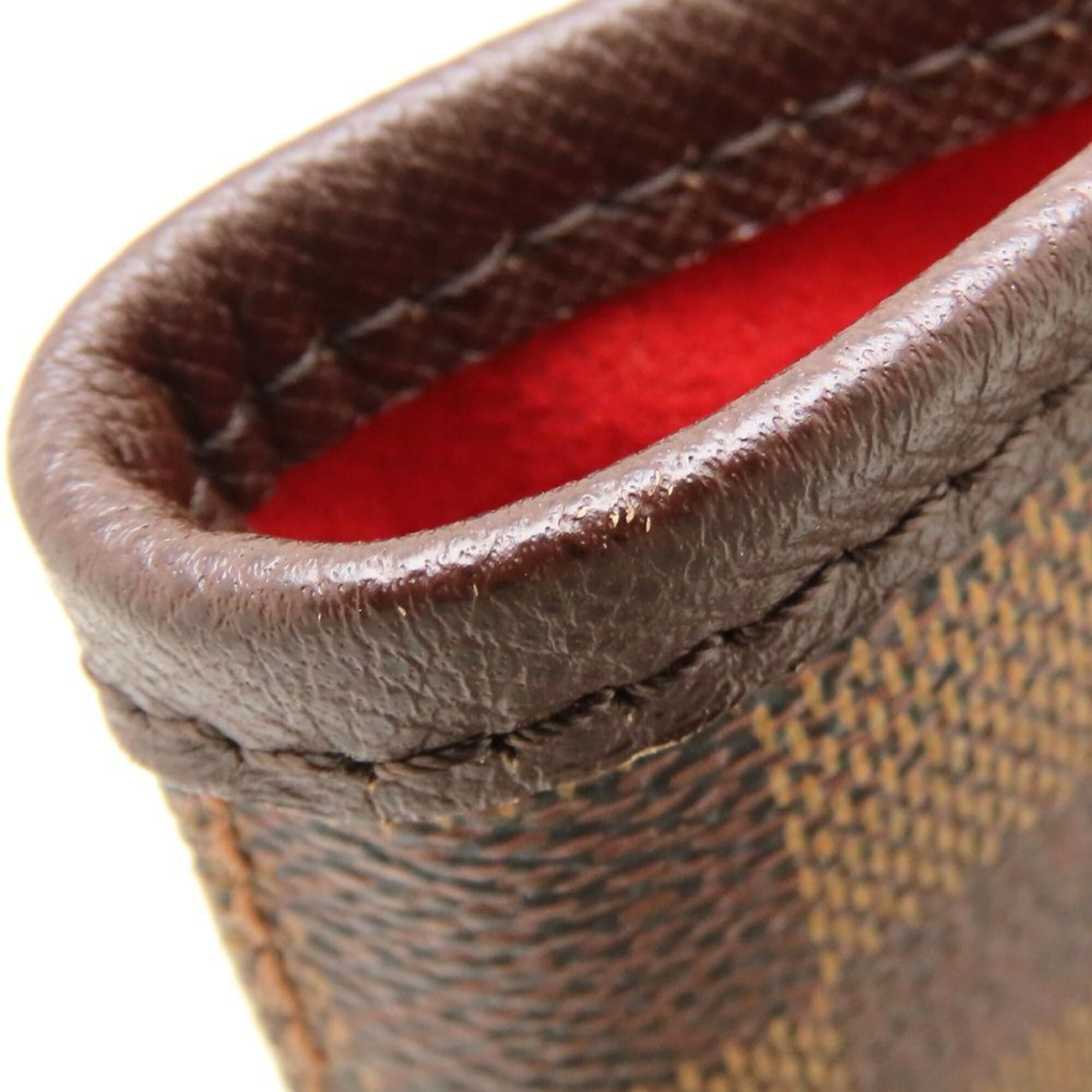 Louis Vuitton Ebene Damier Canvas Shoulder Bag (Pre-Owned)