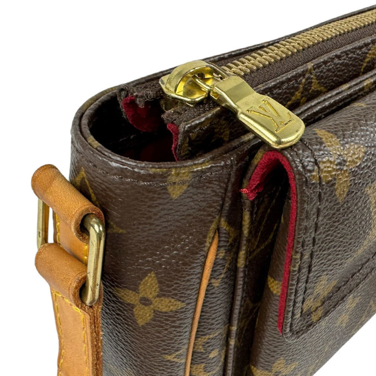 Louis Vuitton Brown Monogram Monogram Shoulder Bag (Pre-Owned)