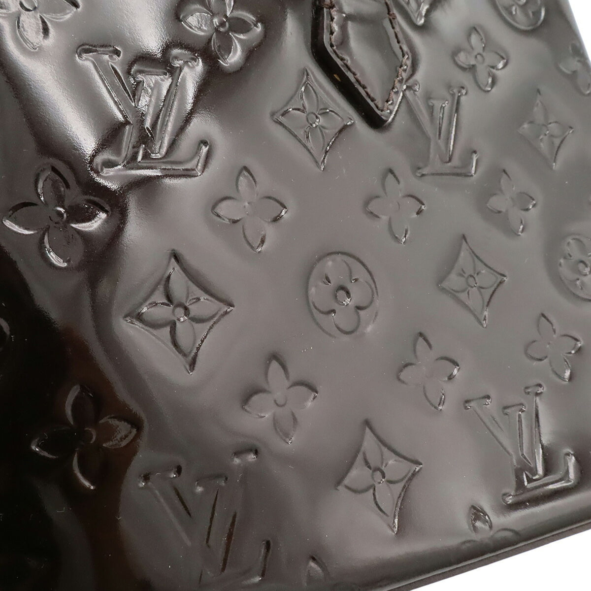 Louis Vuitton Amarante Galle Monogram Vernis Handbag Tote Bag (Pre-Owned)