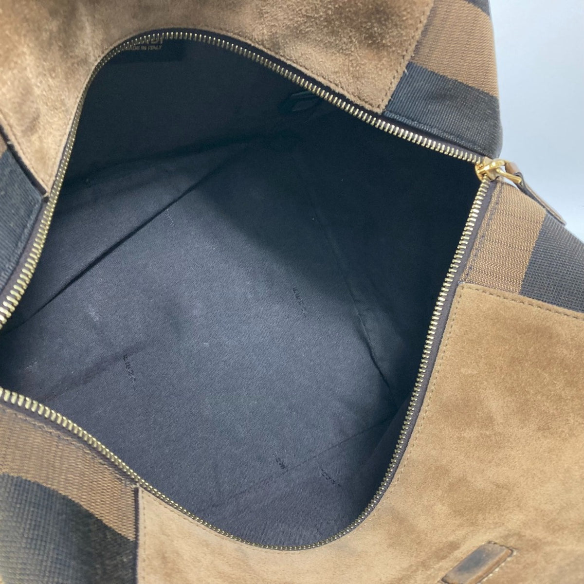 Fendi Brown Leather Handbag (Pre-Owned)