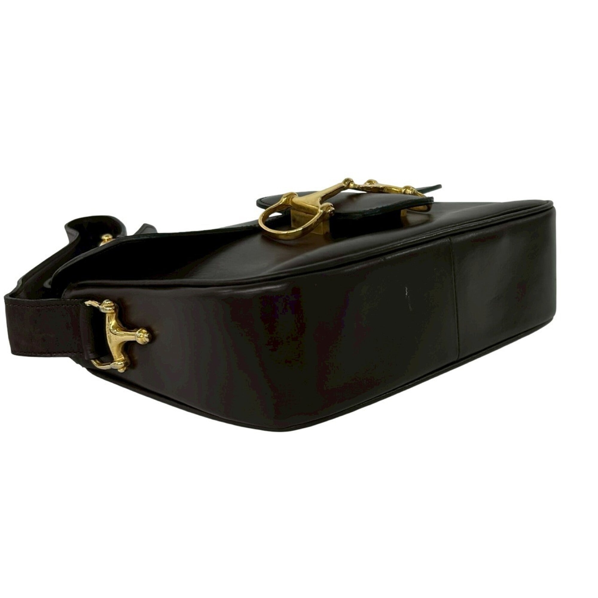 Celine Brown Leather Shoulder Bag (Pre-Owned)