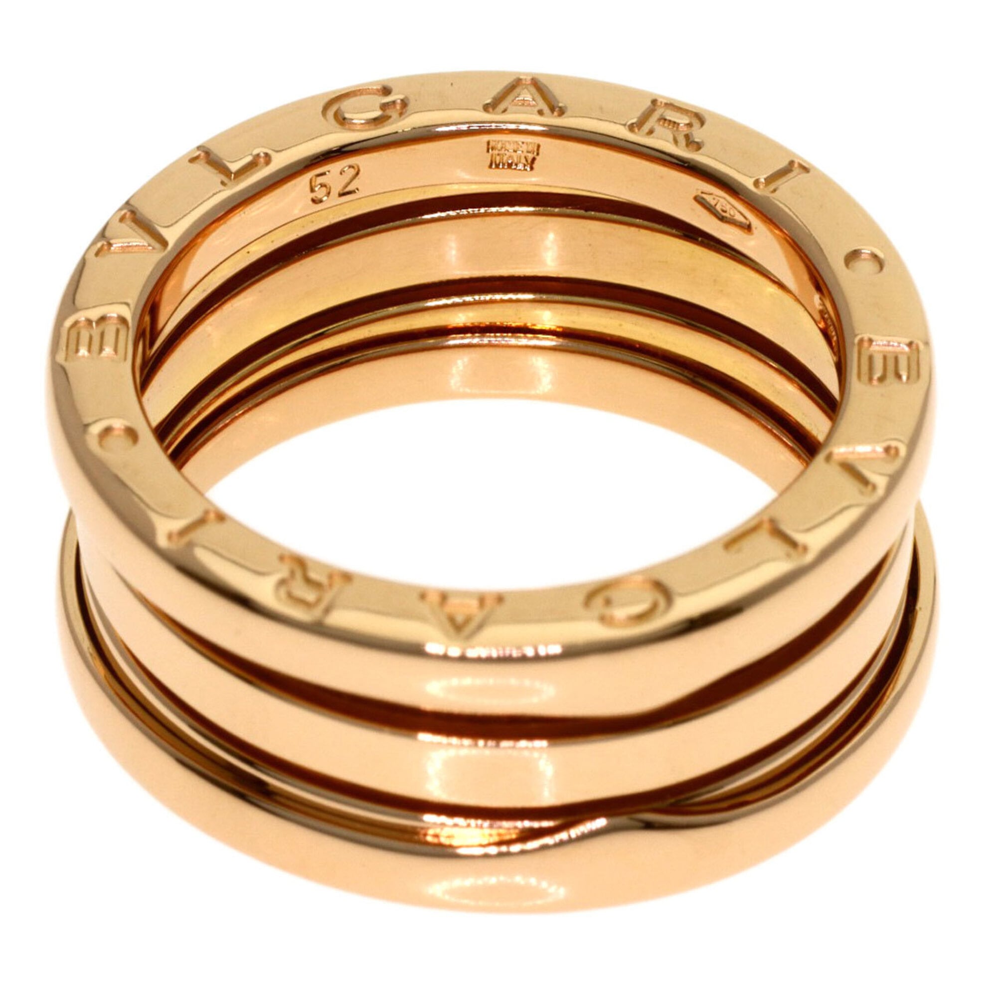 Bvlgari Pink Gold (18K) Band Ring (Pre-Owned)