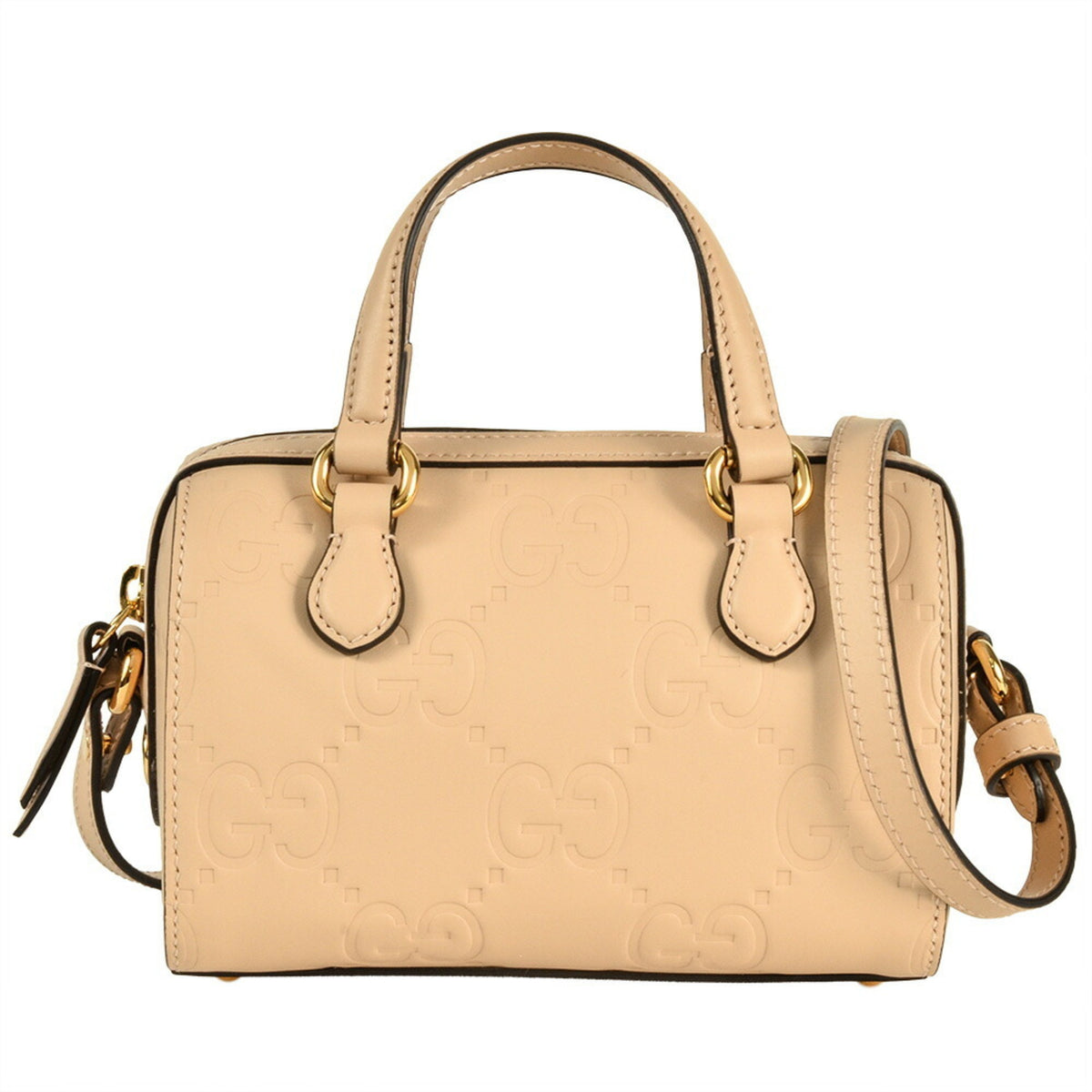 Gucci Beige Leather Handbag (Pre-Owned)