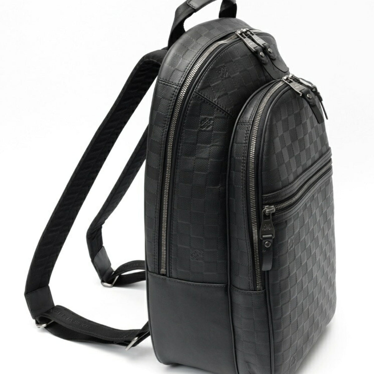Louis Vuitton Black Damier Infini Leather Backpack (Pre-Owned)
