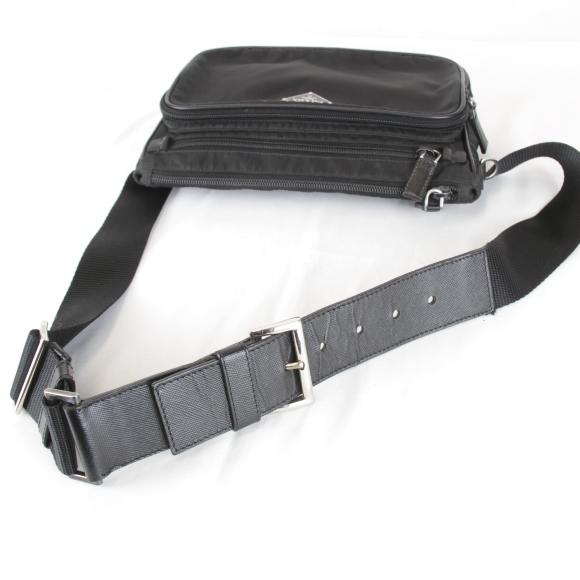 Prada Black Nylon Fanny Pack (Pre-Owned)