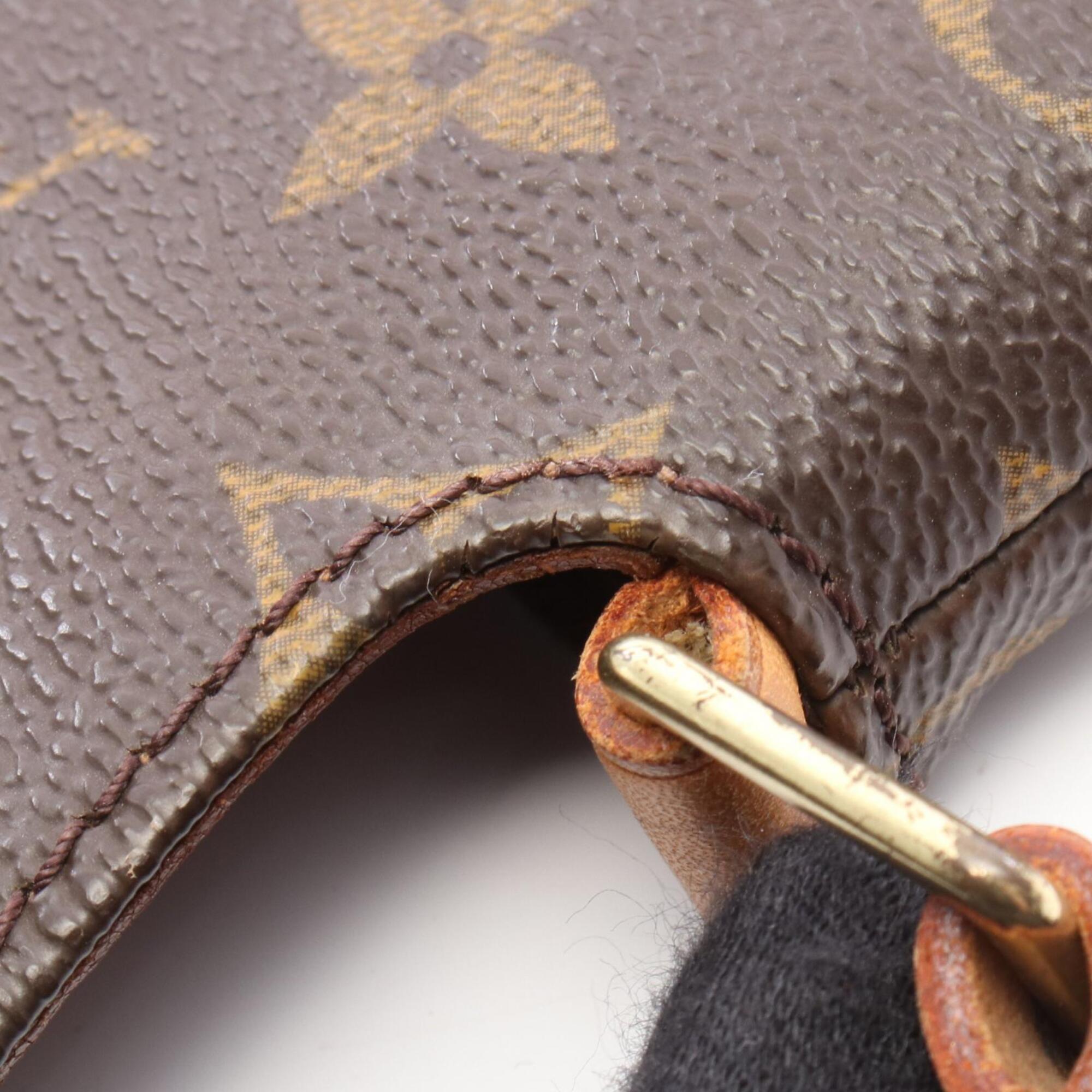 Louis Vuitton Brown Pvc Leather Handbag Shoulder Bag (Pre-Owned)