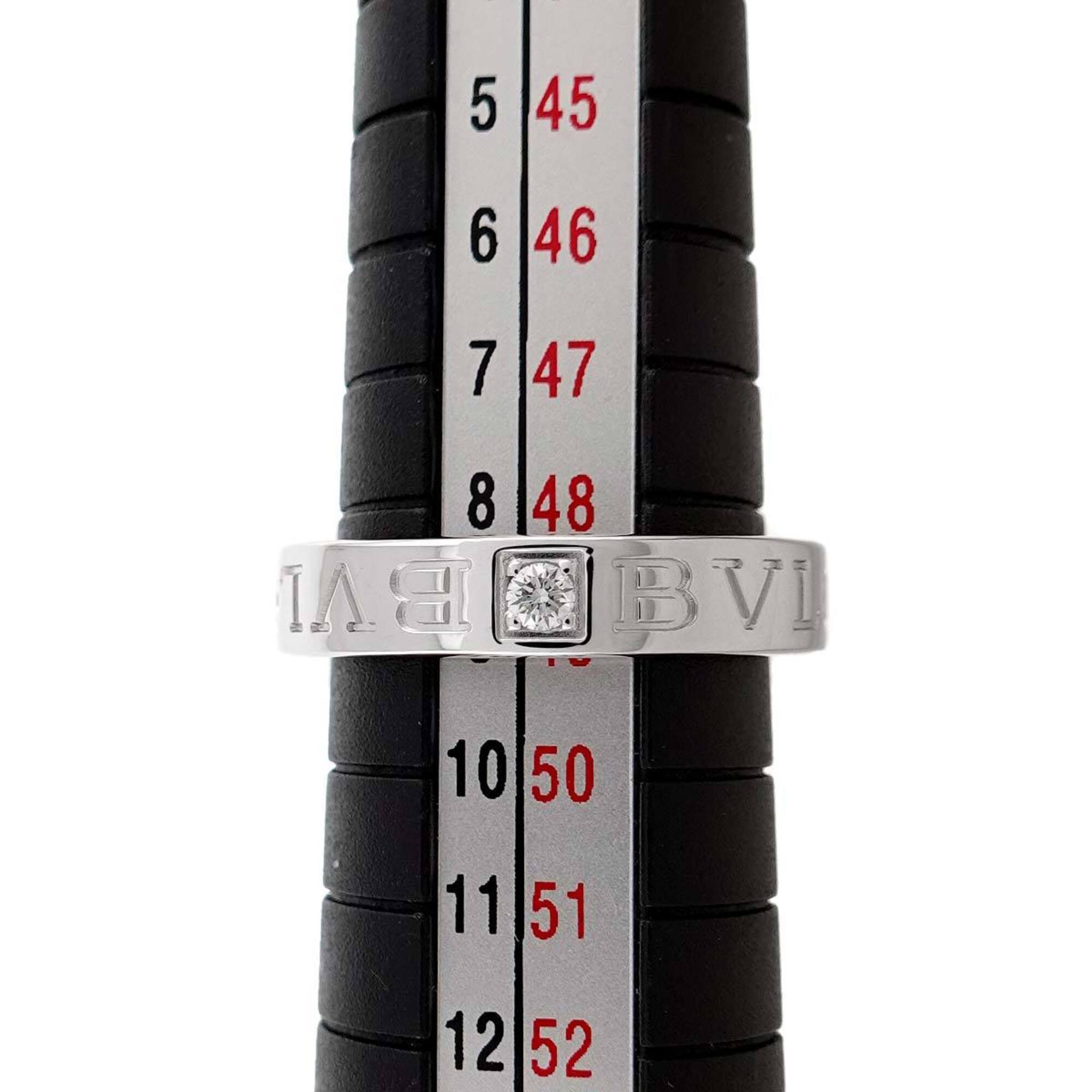 Bvlgari White Gold (18K) Band Ring (Pre-Owned)