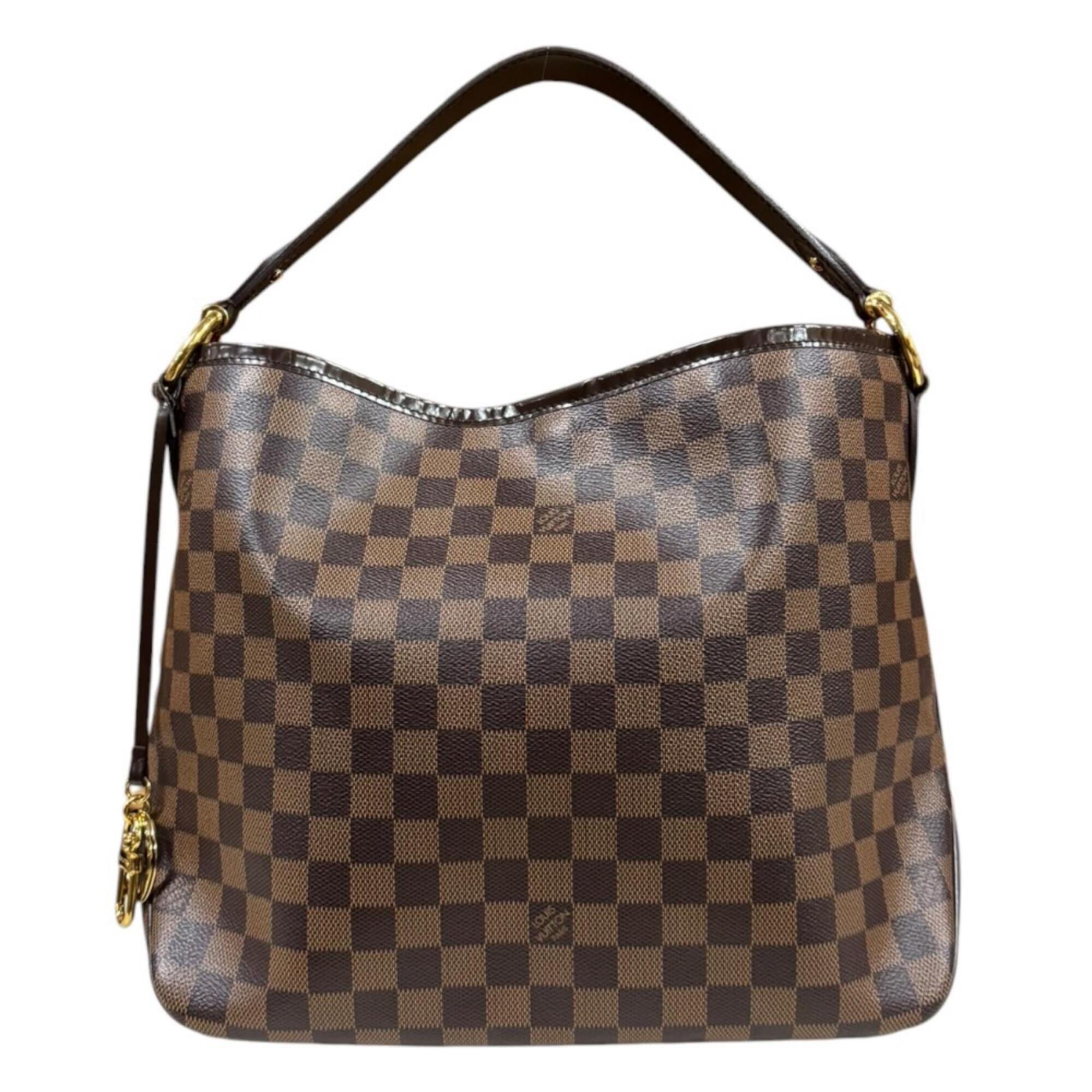 Louis Vuitton Damier Brown Damier Canvas Damier Canvas Shoulder Bag (Pre-Owned)