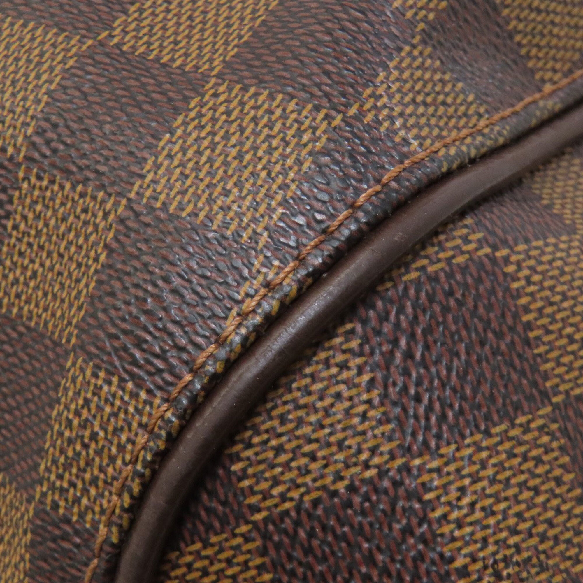 Louis Vuitton Damier Canvas Ebene Damier Canvas Shoulder Bag (Pre-Owned)