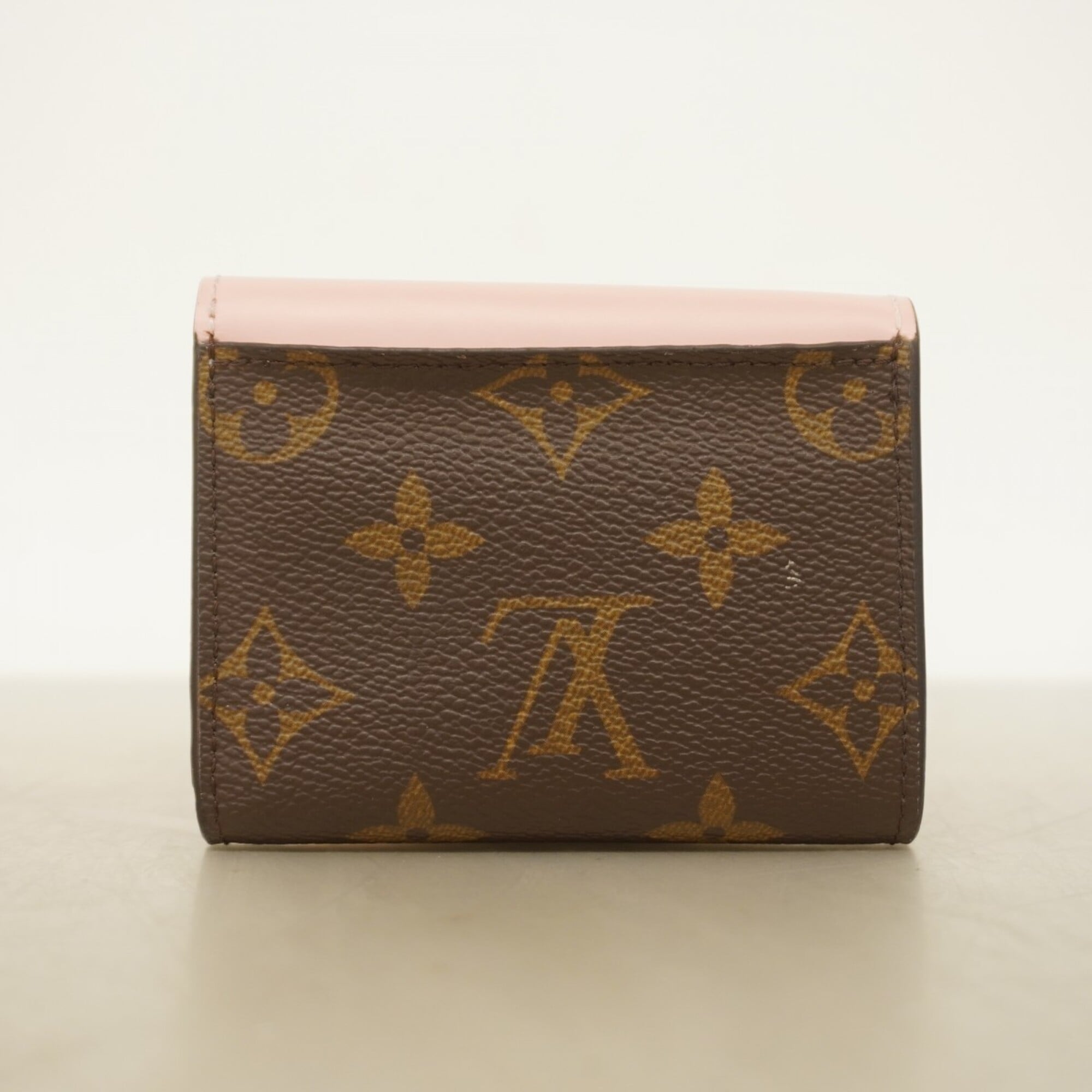 Louis Vuitton Brown Rose Ballerine Wallet (Tri-Fold) (Pre-Owned)