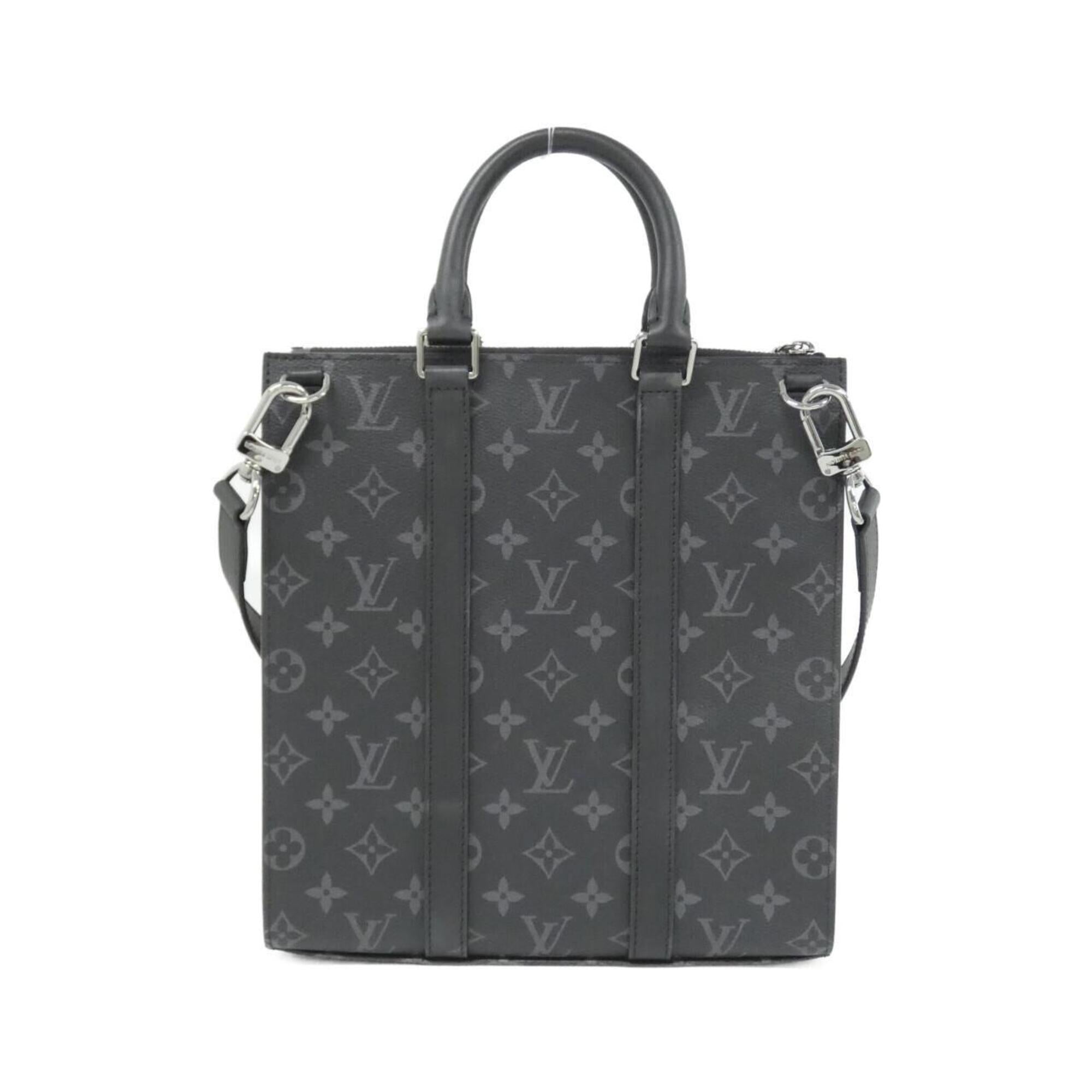 Louis Vuitton Monogram Eclipse Black Coated Canvas Handbag (Pre-Owned)