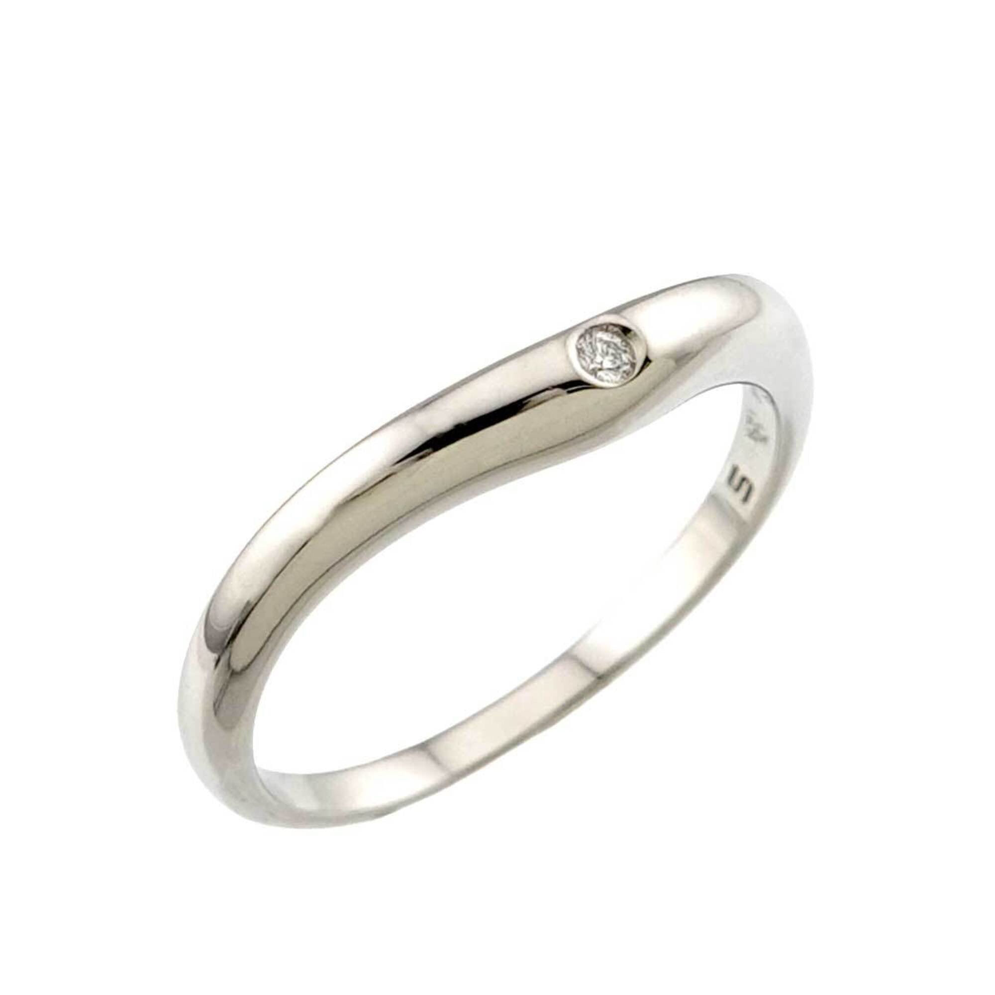 Bvlgari Platinum 950 Band Ring (Pre-Owned)