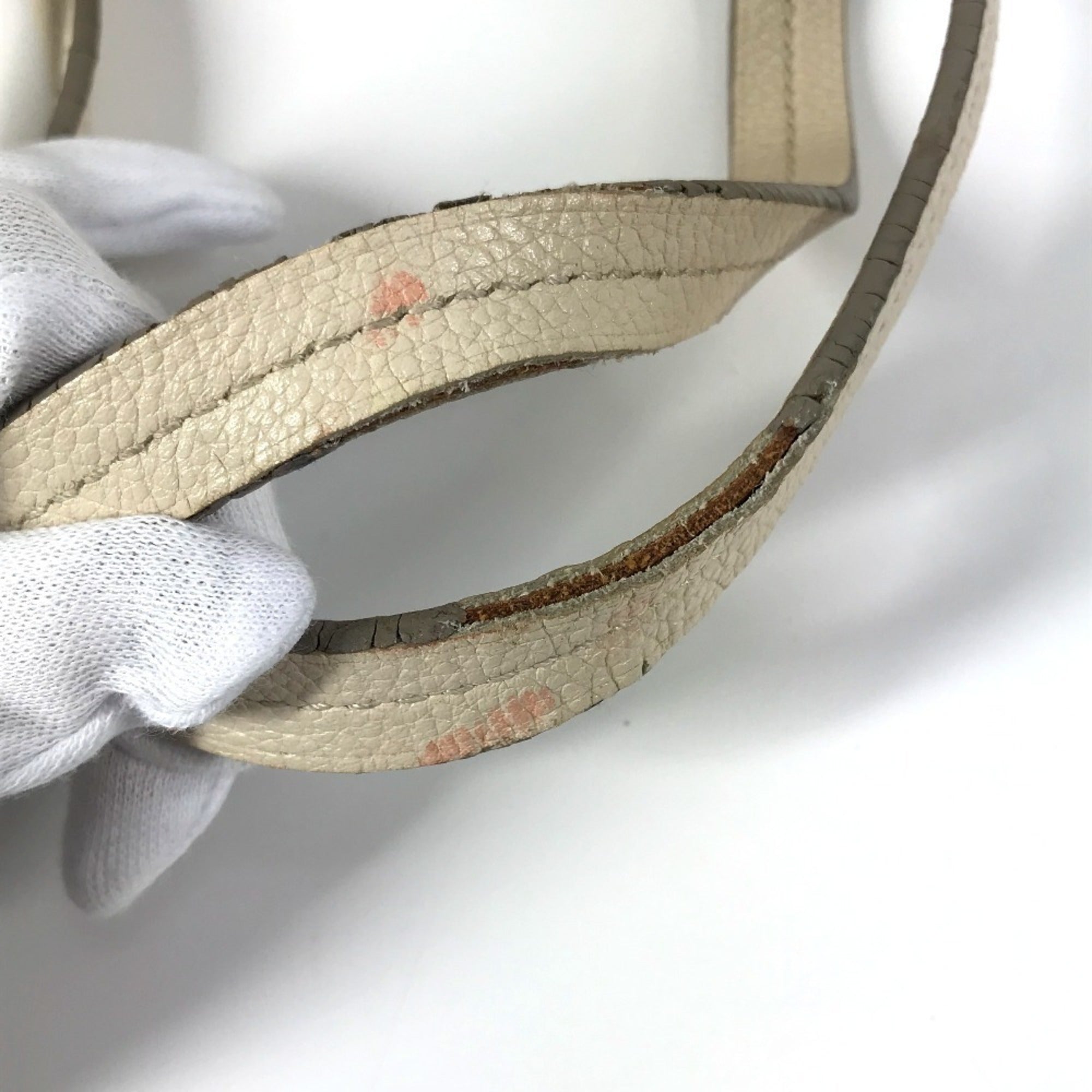 Louis Vuitton Neige White Monogram Empreinte Leather Shoulder Bag Tote Bag (Pre-Owned)