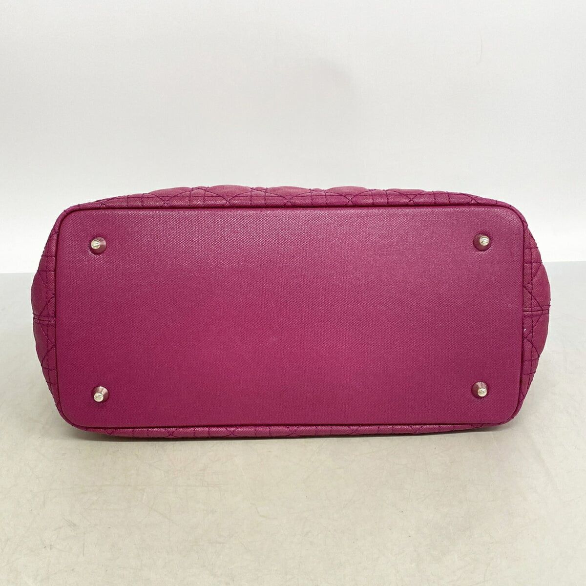 Christian Dior Purple Pvc Tote Bag (Pre-Owned)