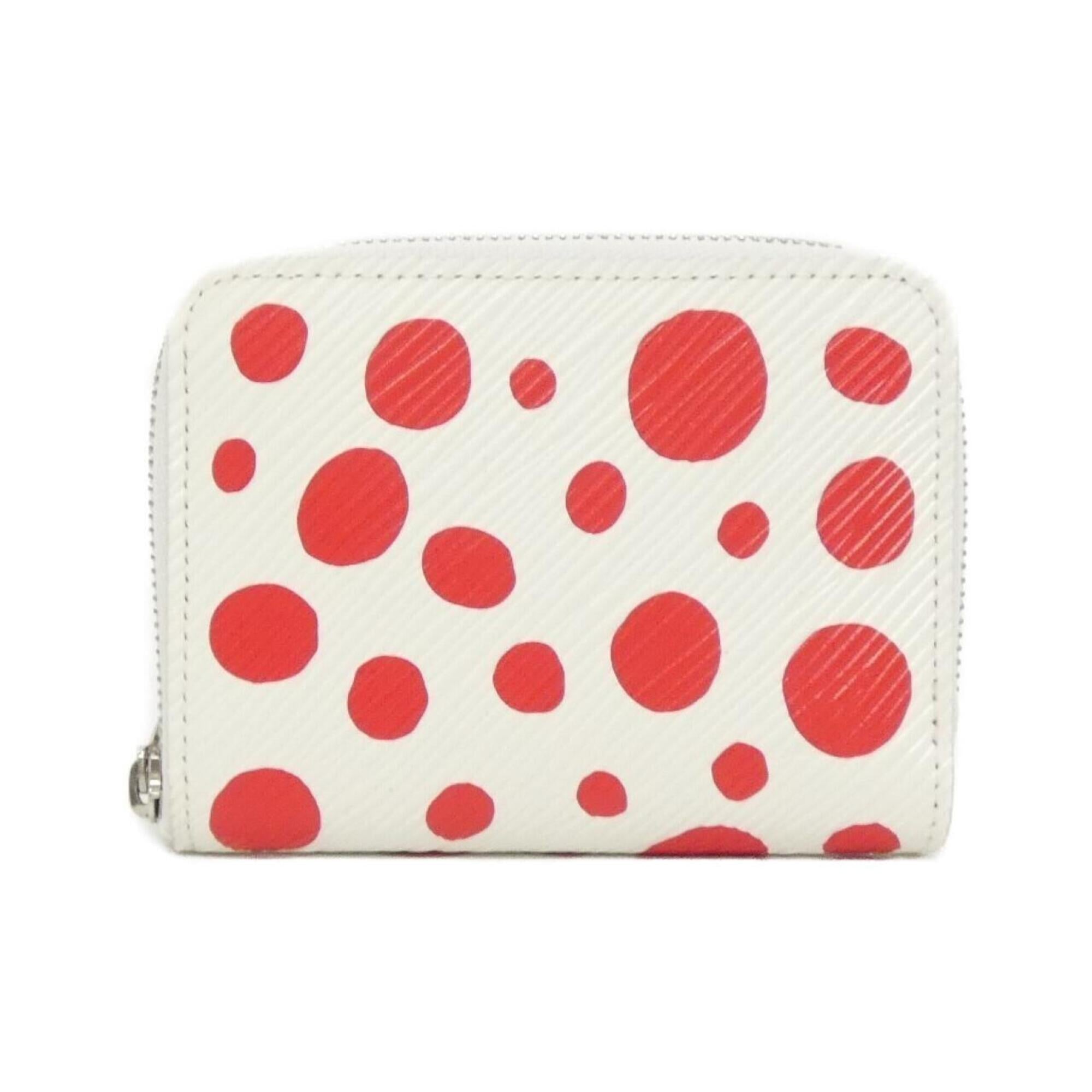 Louis Vuitton Blanc Rouge White Leather Coin Purse/Coin Case (Pre-Owned)