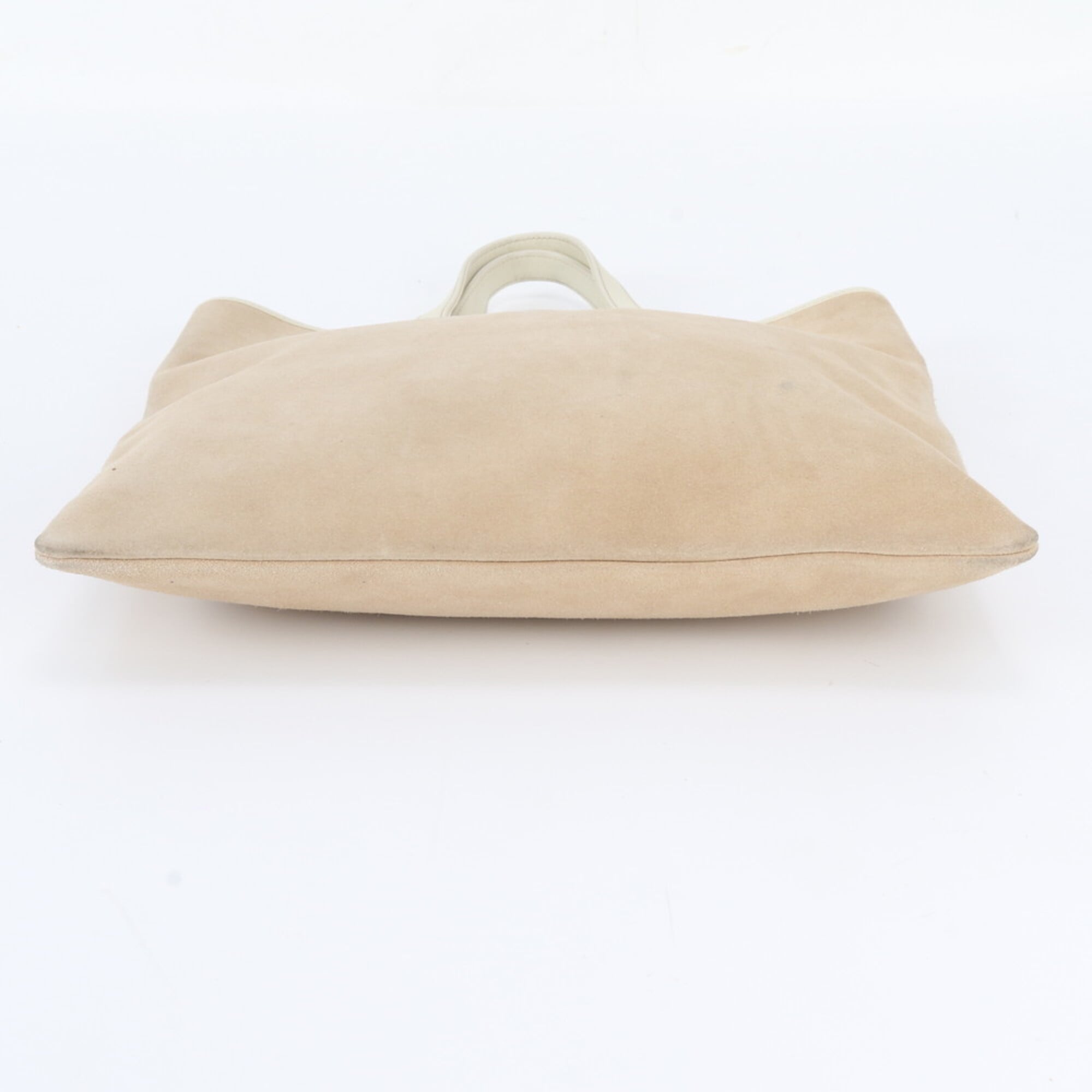 Loewe Beige Leather Handbag Shoulder Bag Tote Bag (Pre-Owned)