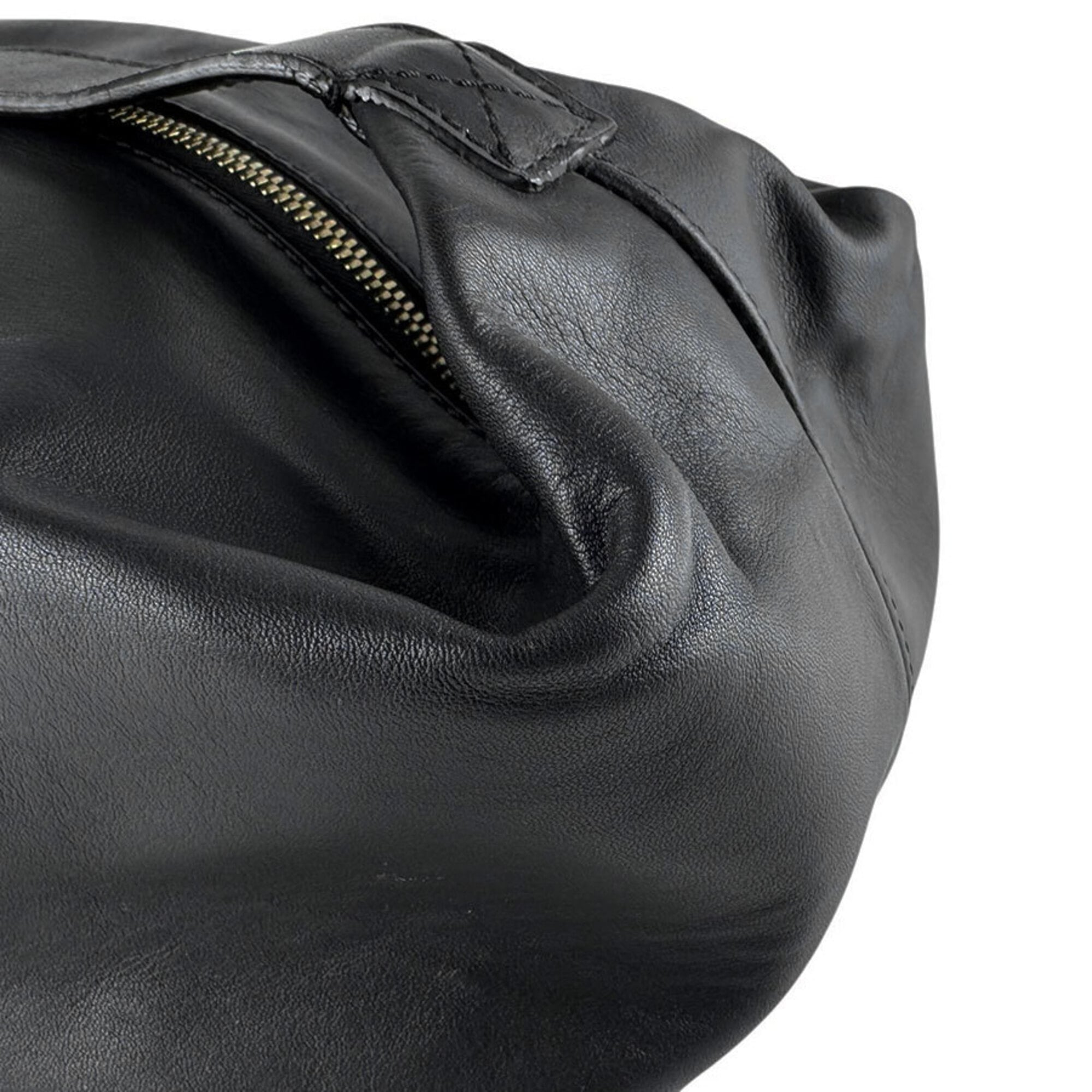 Bally Black Leather Handbag (Pre-Owned)