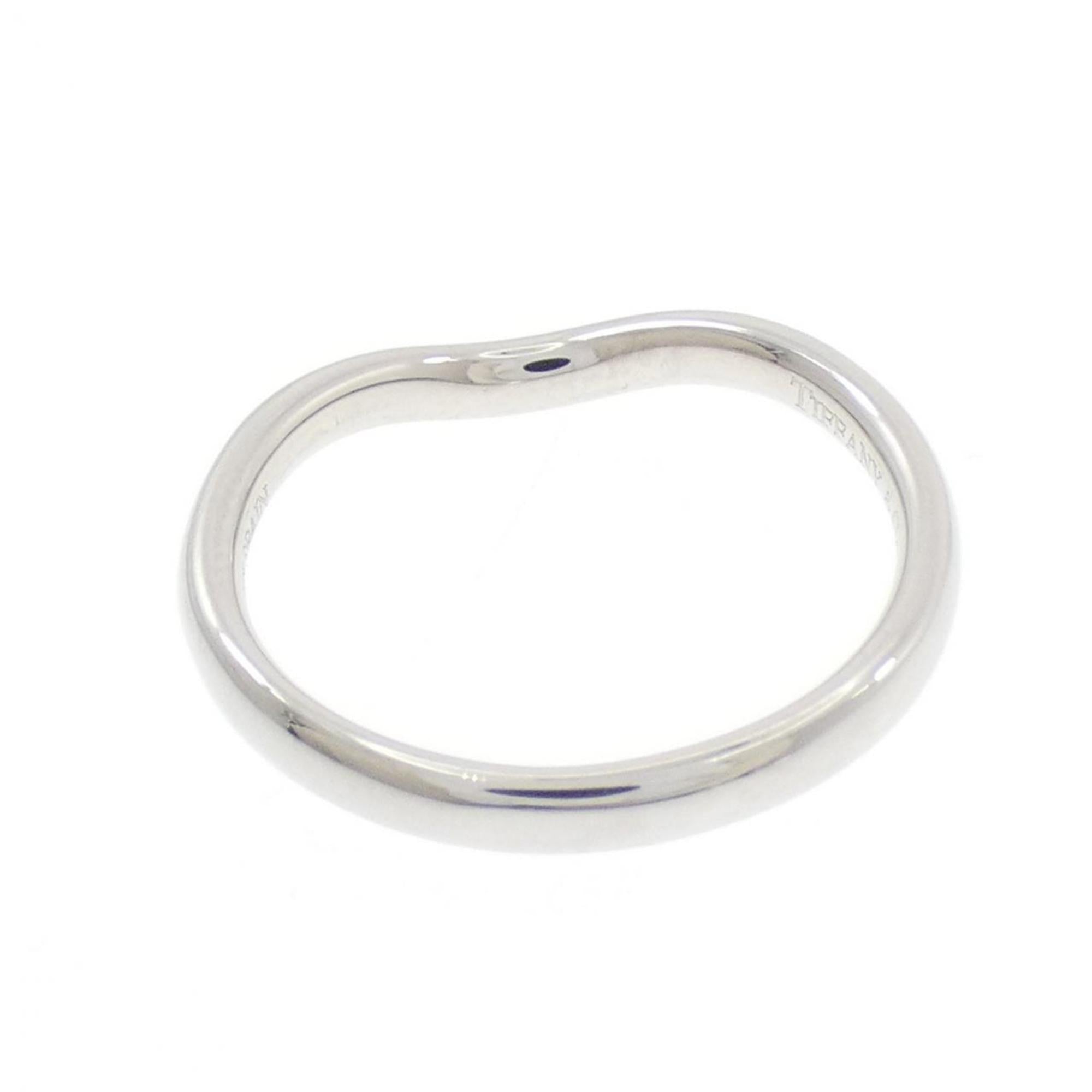 Tiffany Silver Platinum 950 Band Ring (Pre-Owned)