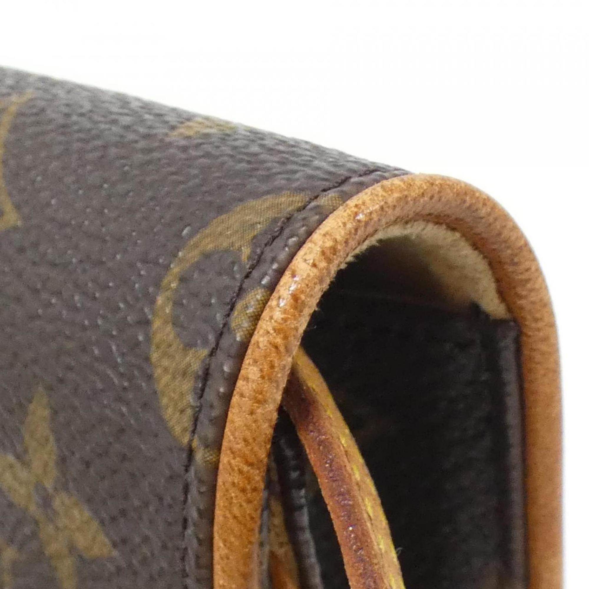 Louis Vuitton Monogram Brown Monogram Monogram Pochette Shoulder Bag (Pre-Owned)